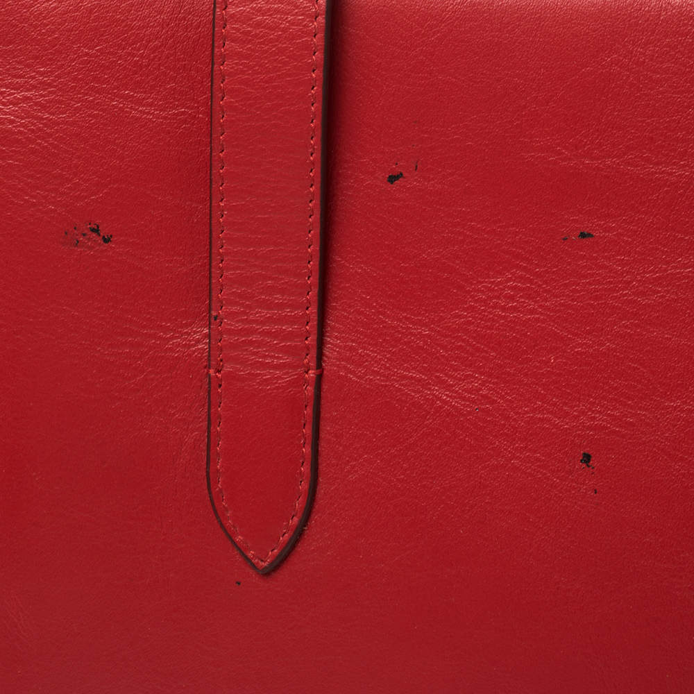 Leather handbag Strathberry Red in Leather - 23086450