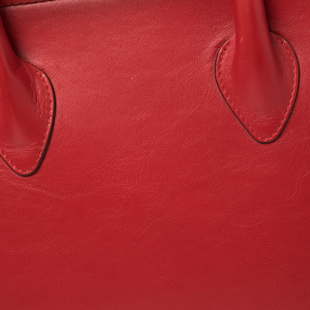 Leather handbag Strathberry Red in Leather - 23086450