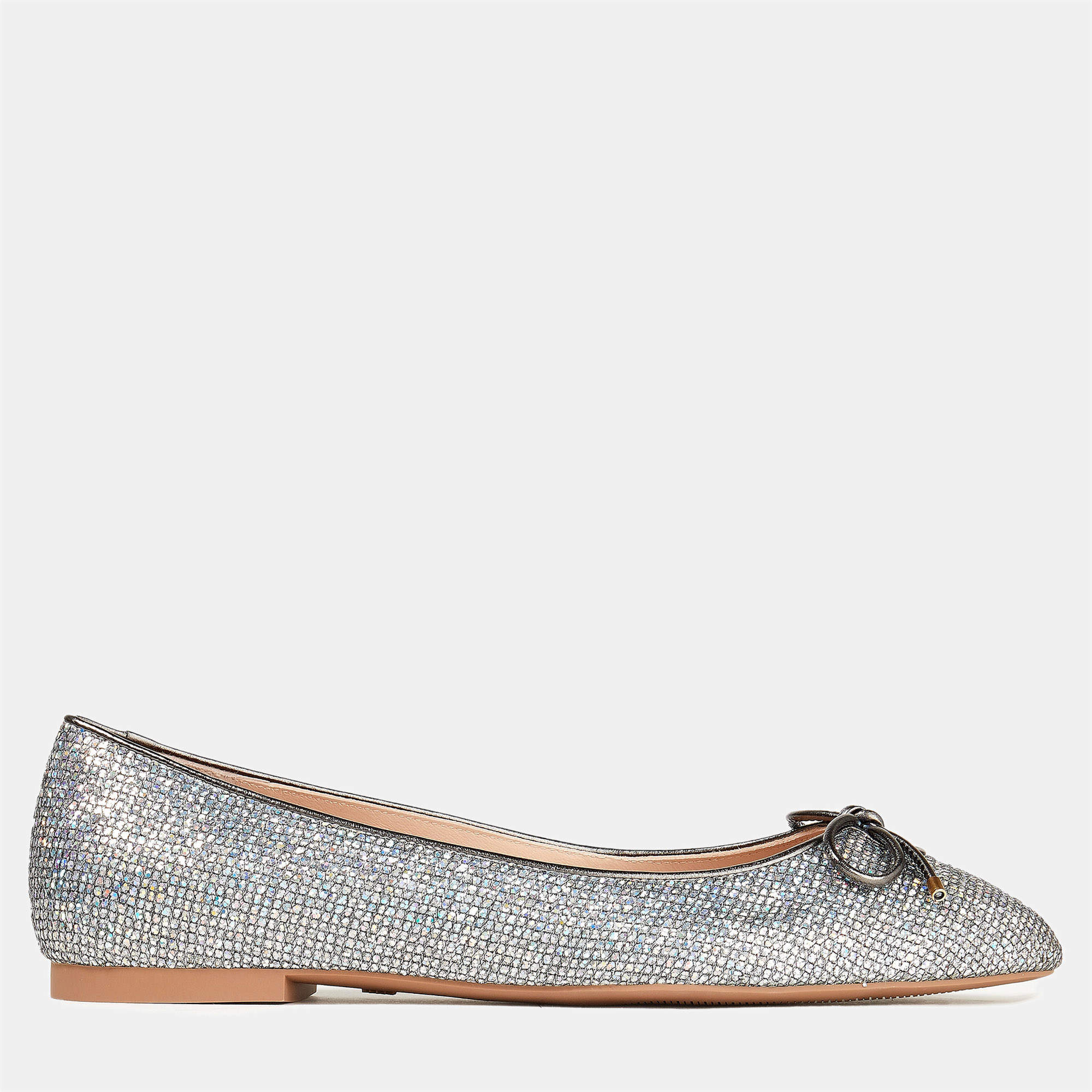 Stuart Weitzman Glitter Ballet Flats 36.5