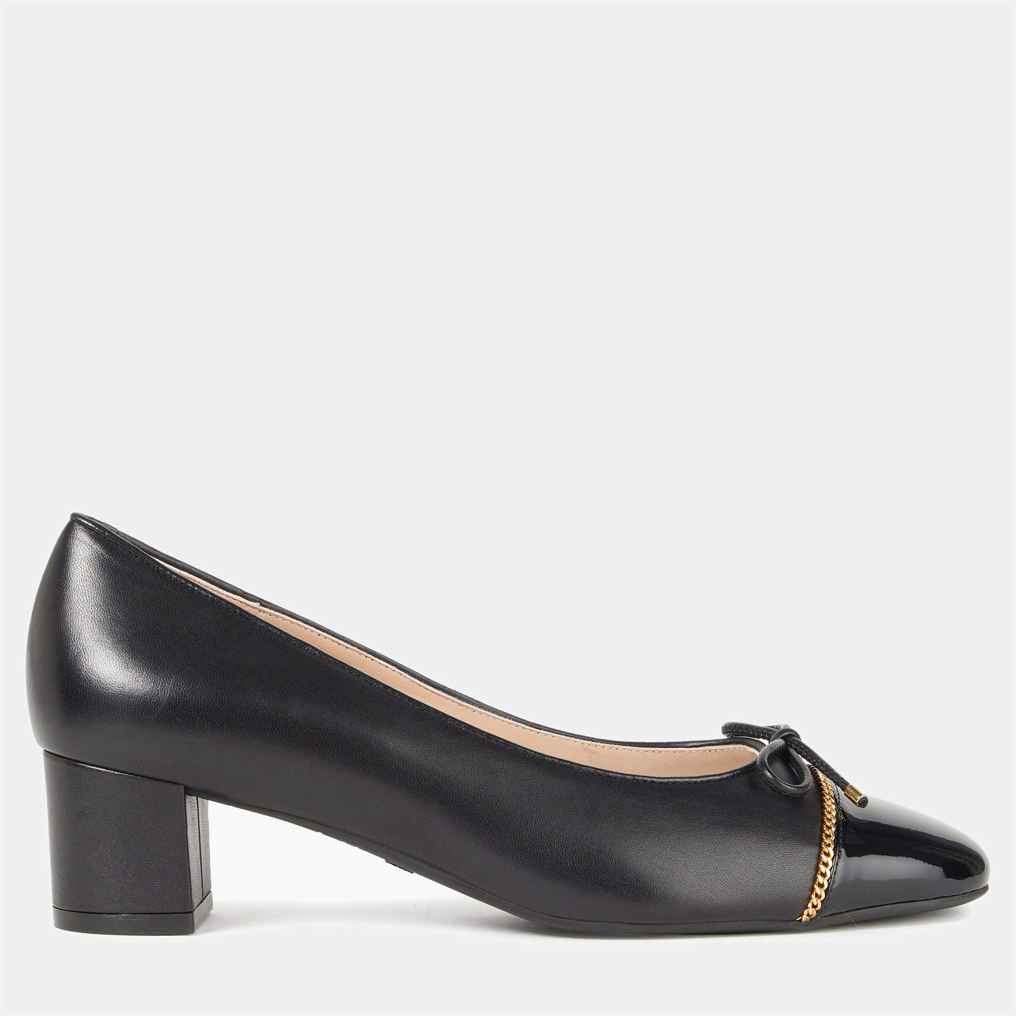 Stuart Weitzman Leather Mid Heel Pumps 36
