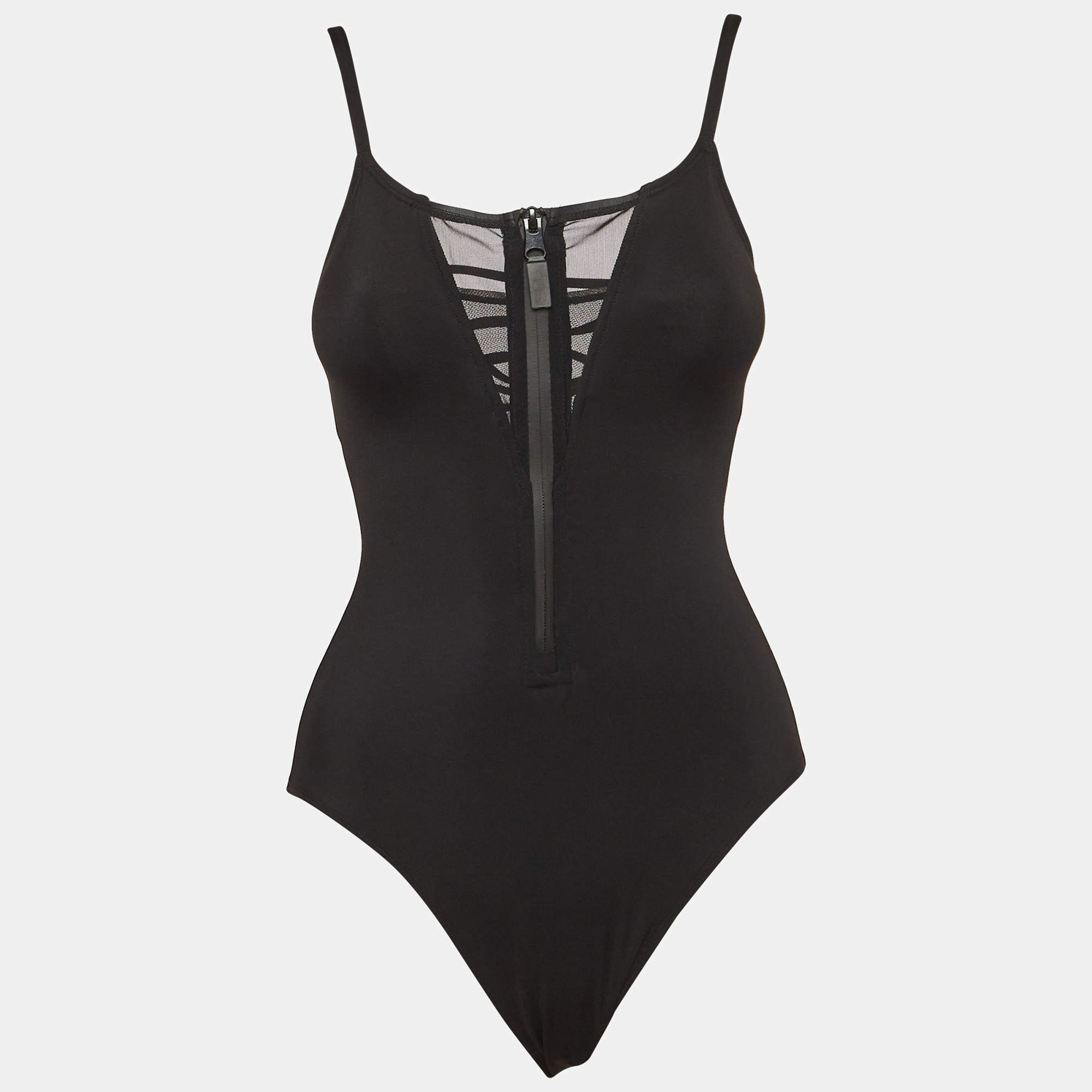 TA3 Black Jersey Lace-Up New Zippy Swimwear XS