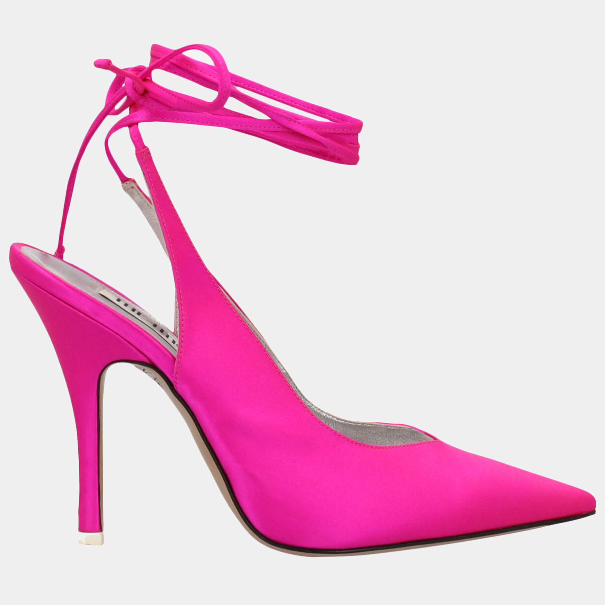 The Attico Women s Fabric Heels Pink EU 39 The Attico TLC