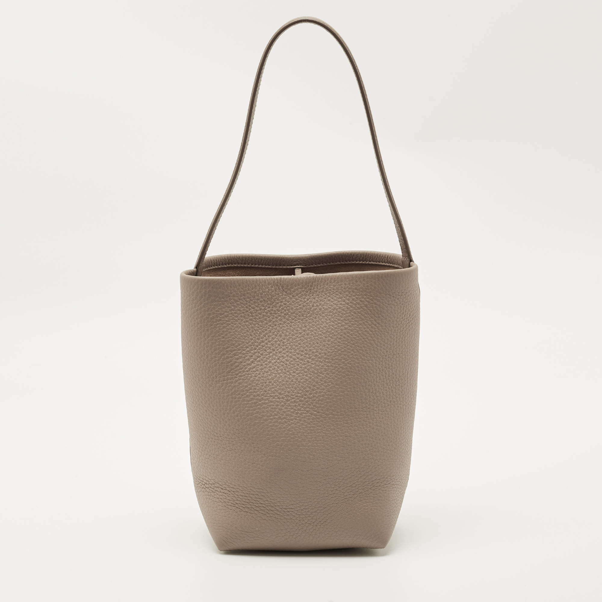 Pre Owned The Row Beige Leather Small N/S Park Tote