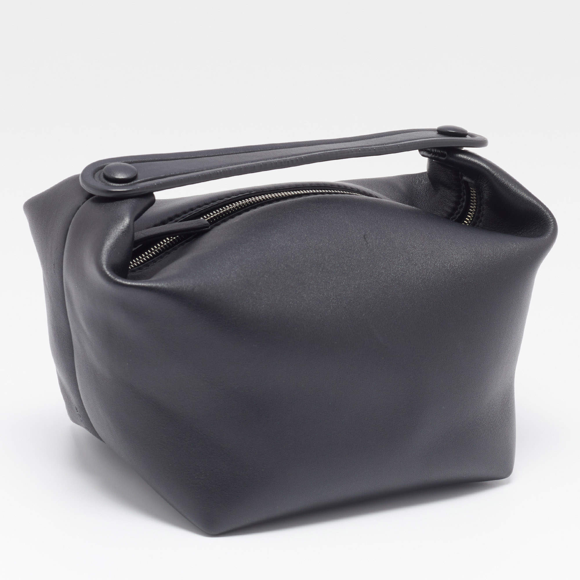 The Row】Les Bains Bag in Leather ☆ ブラック - バッグ