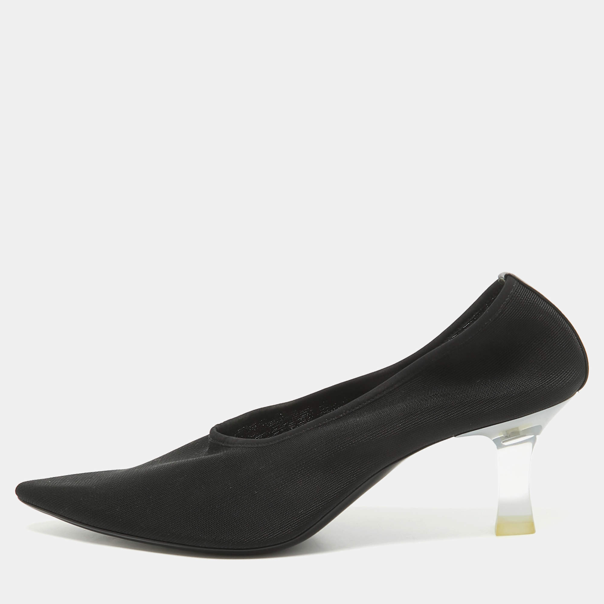 The Row Black Mesh Pumps Size 38.5