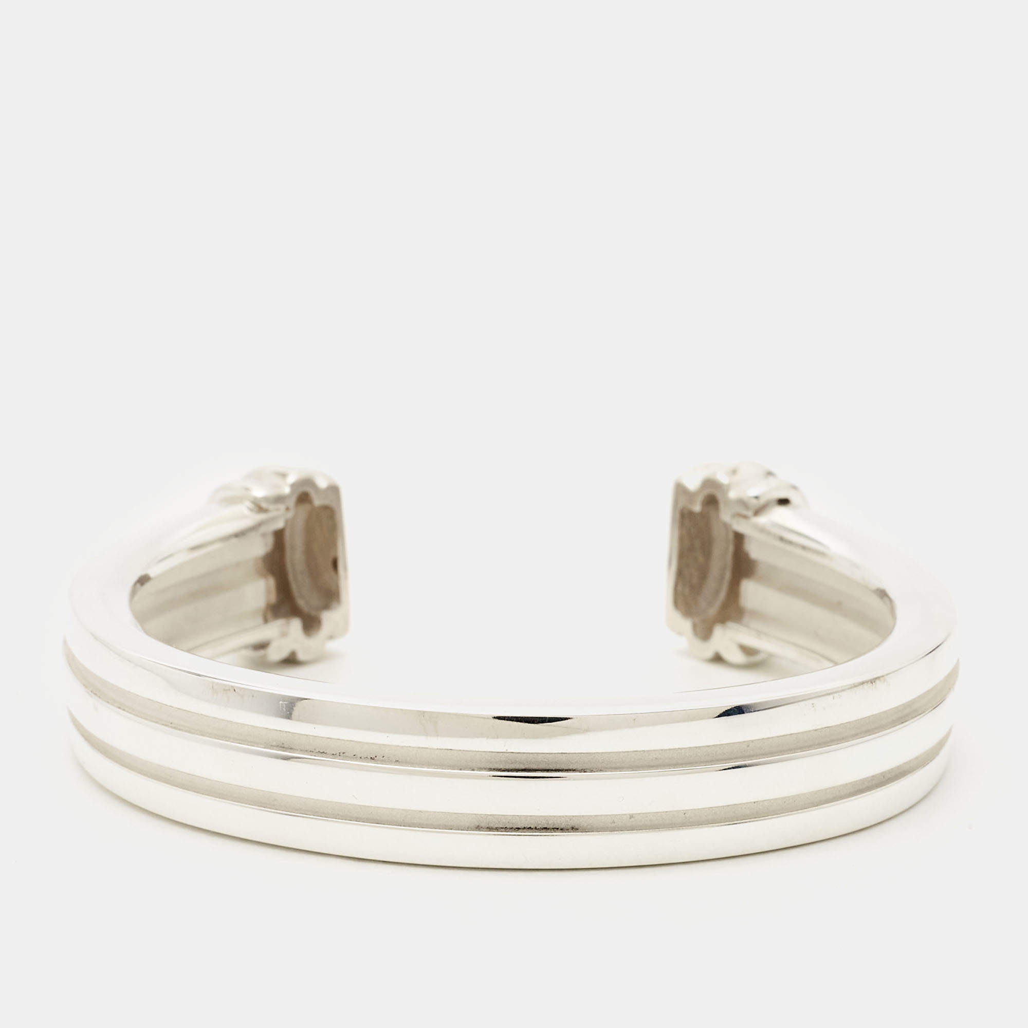 Tiffany & Co. Atlas Groove Sterling Silver Cuff Bracelet