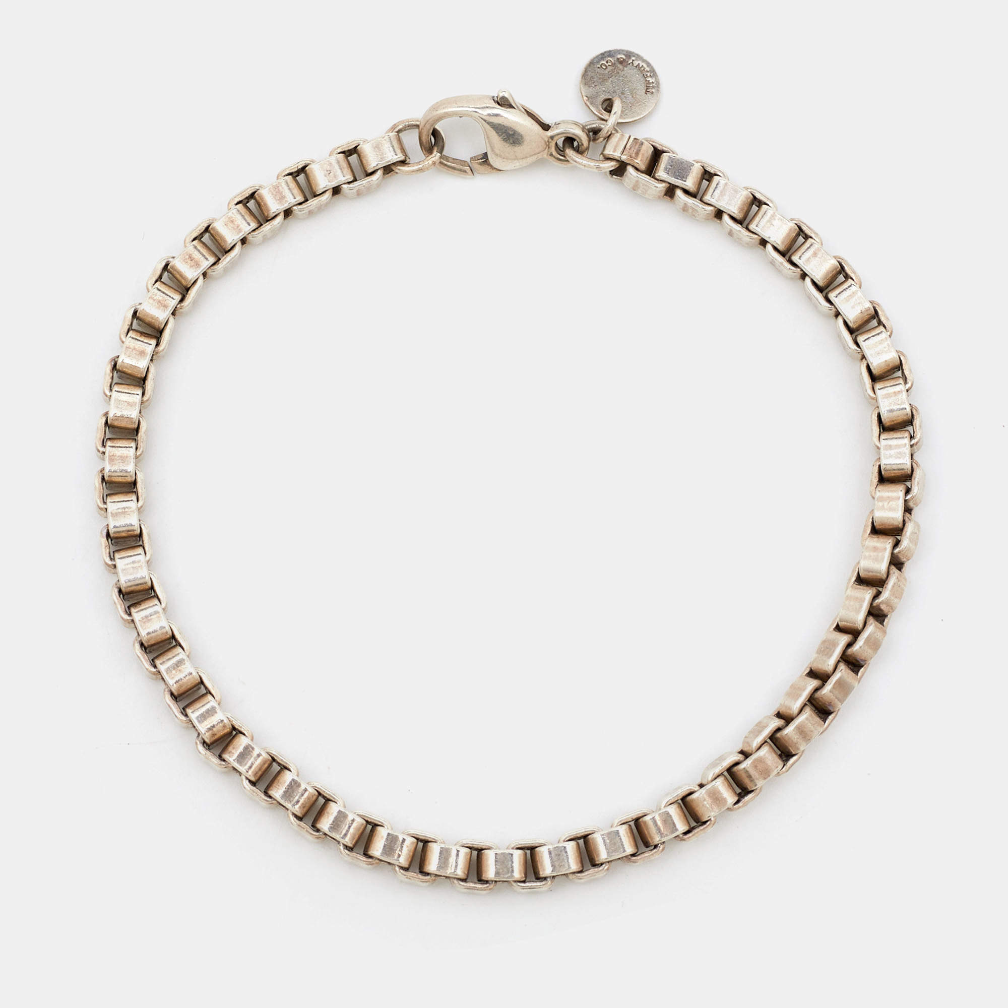 Tiffany & Co. Venetian Link Sterling Silver Bracelet