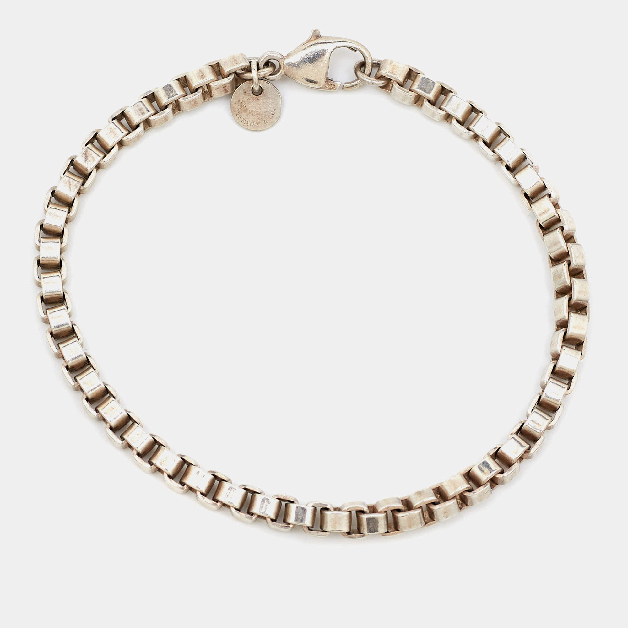 Pre Owned Tiffany & Co. Venetian Link Sterling Silver Bracelet