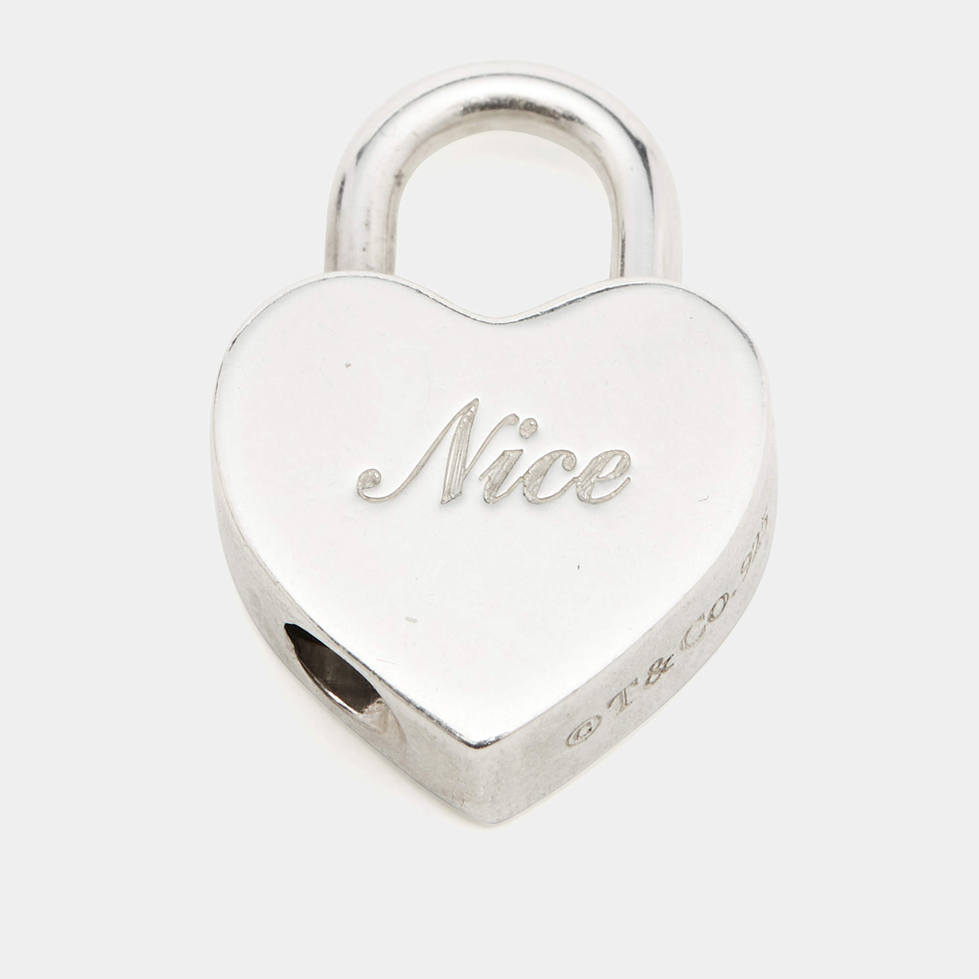 Tiffany & Co. Naughty Or Nice Sterling Silver Pendant