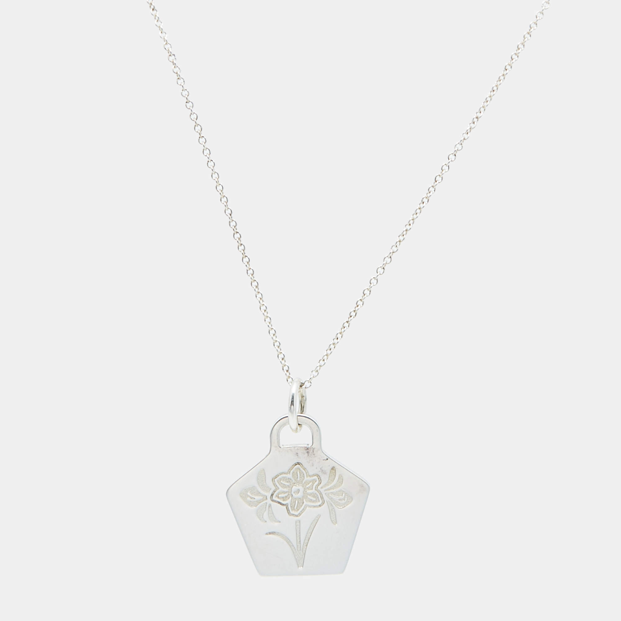 Tiffany & Co.  Nagoya Womens Marathon 2021 Sterling Silver Pendant Necklace