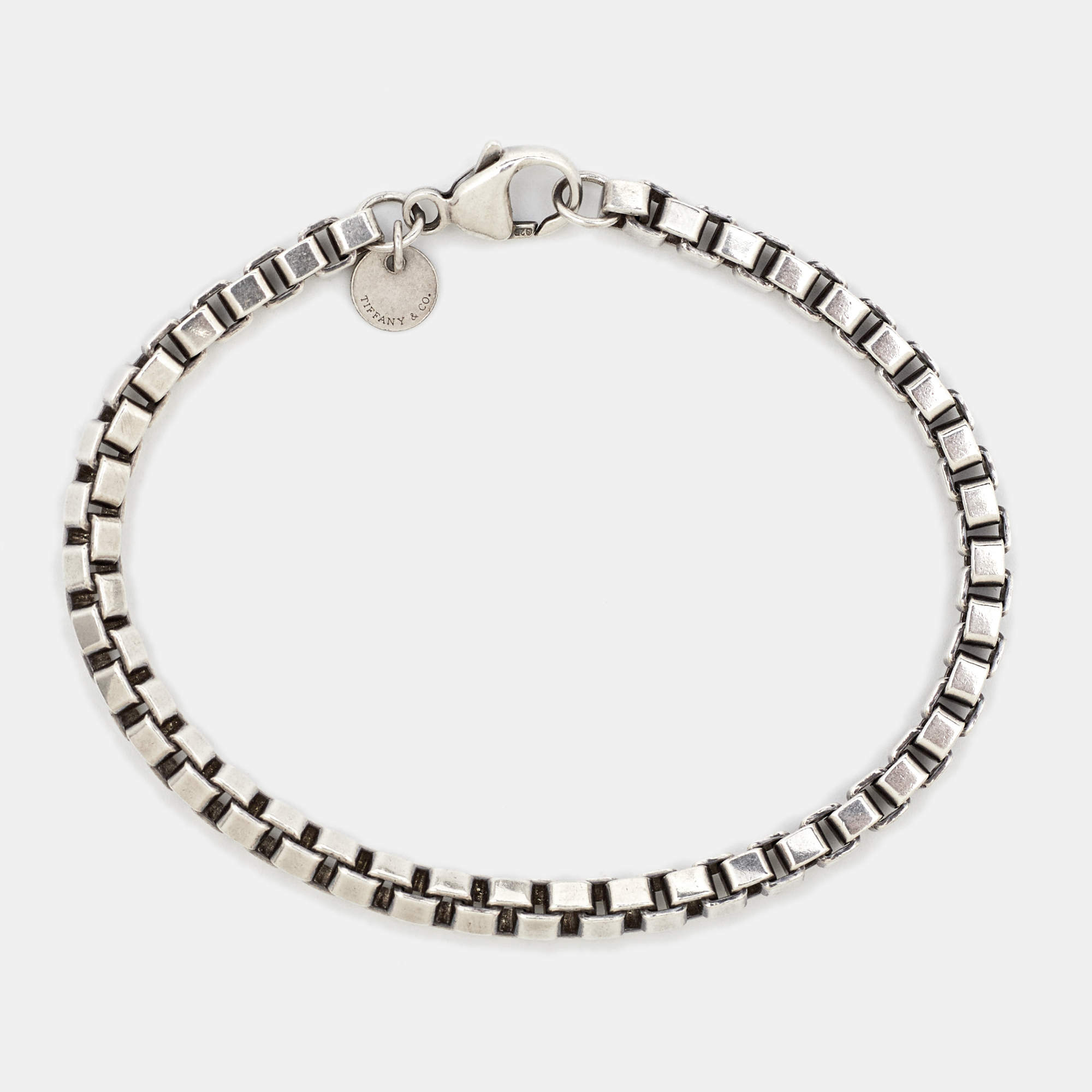 Tiffany & Co. Venetian Link Sterling Silver Unisex Bracelet