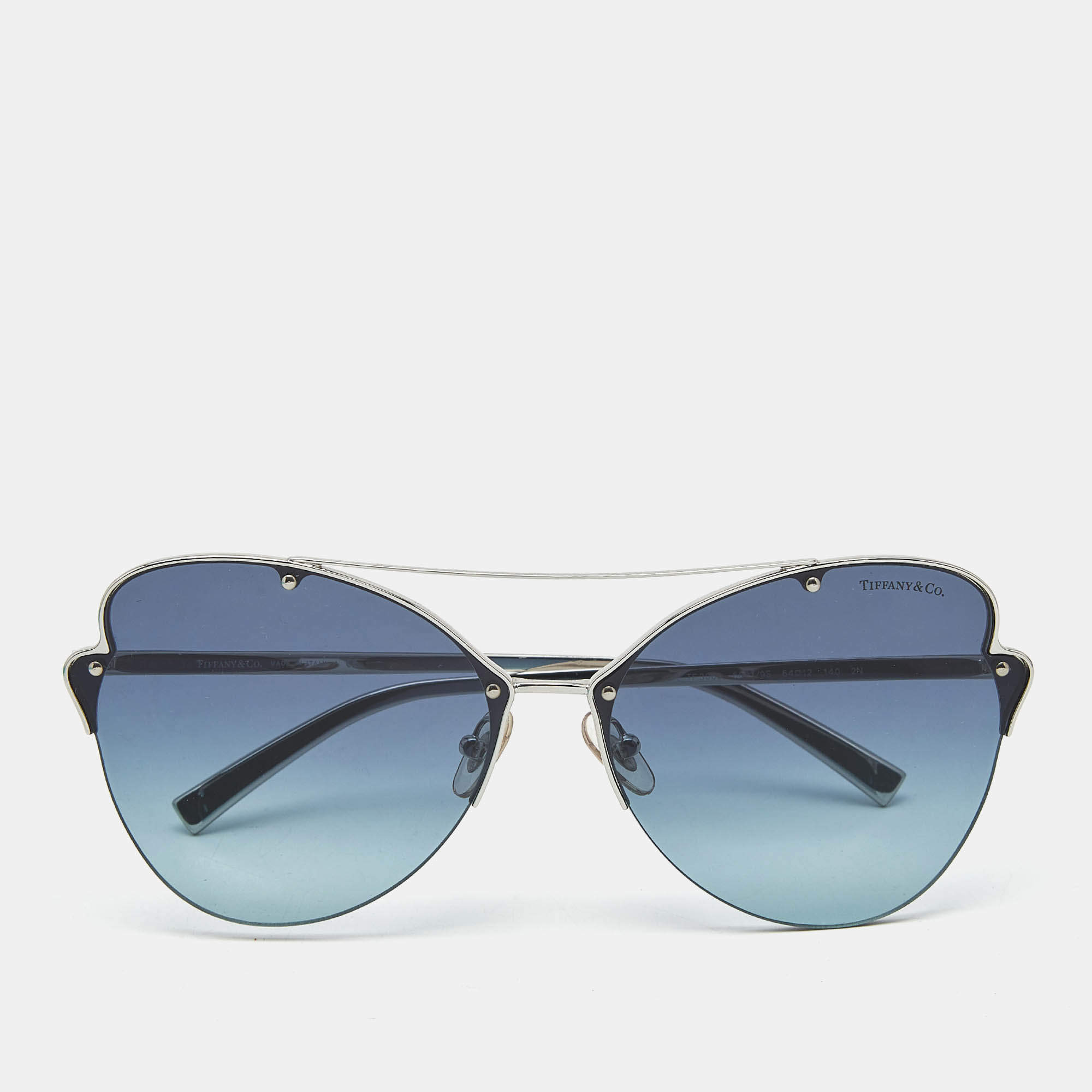 Pre Owned Tiffany & Co. Blue Gradient TF3063 Butterfly Sunglasses