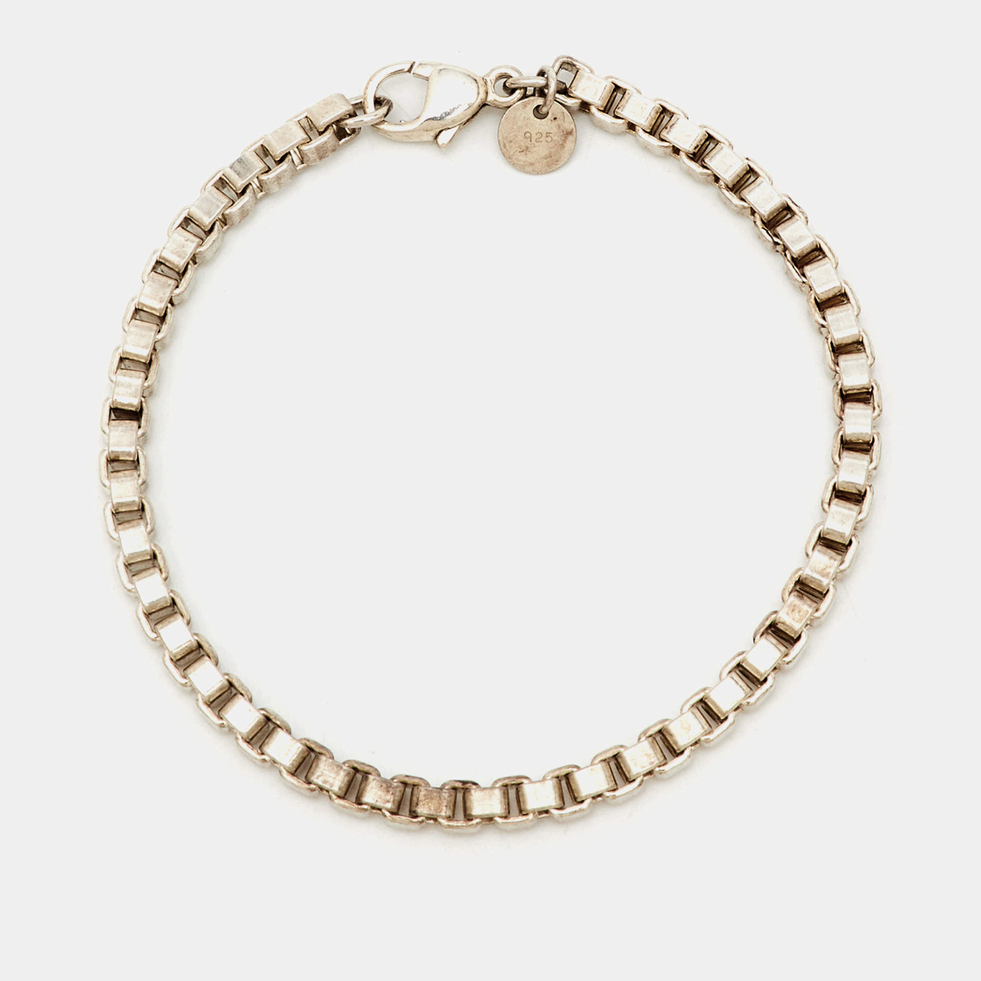 Pre Owned Tiffany & Co. Venatian Sterling Silver Bracelet