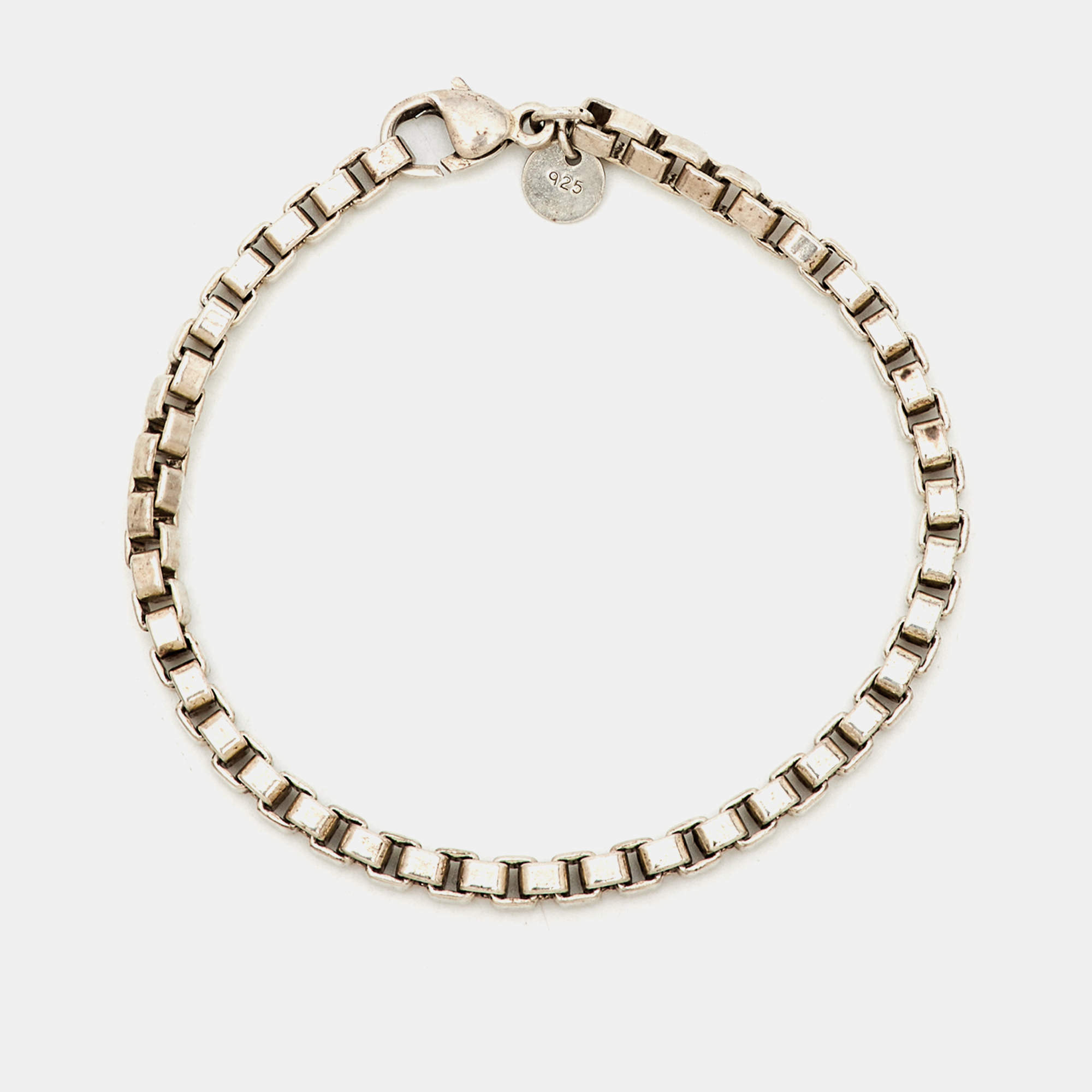Pre Owned Tiffany & Co. Venatian Sterling Silver Bracelet
