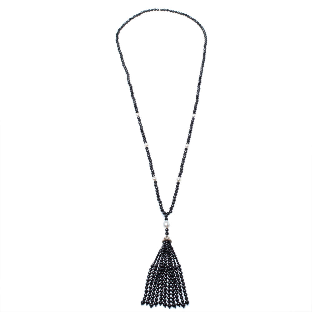 tiffany tassel necklace