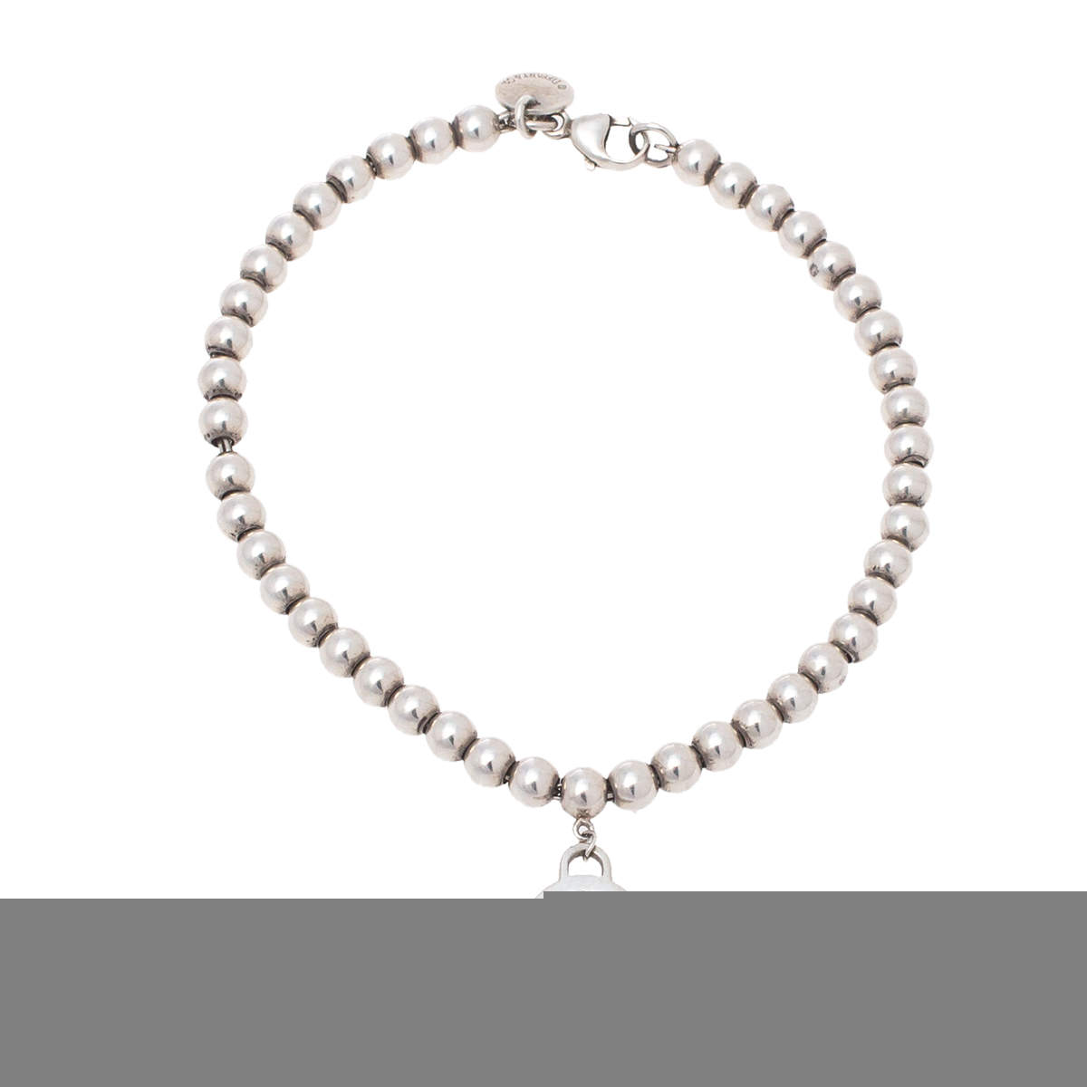 Pre Owned سوار تيفاني & كو.  ريترن تو تيفاني دلاية مستديرة خرز فضة