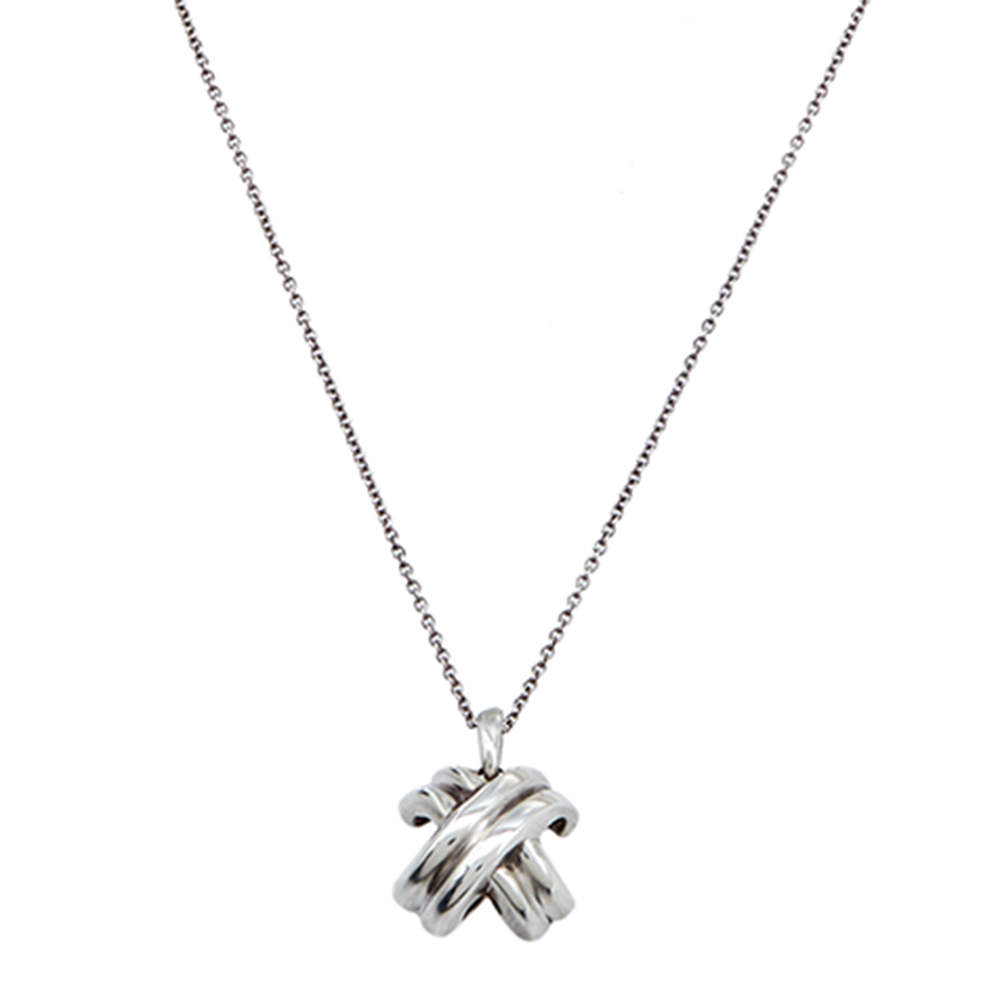 Hosanna X Diamond Necklace
