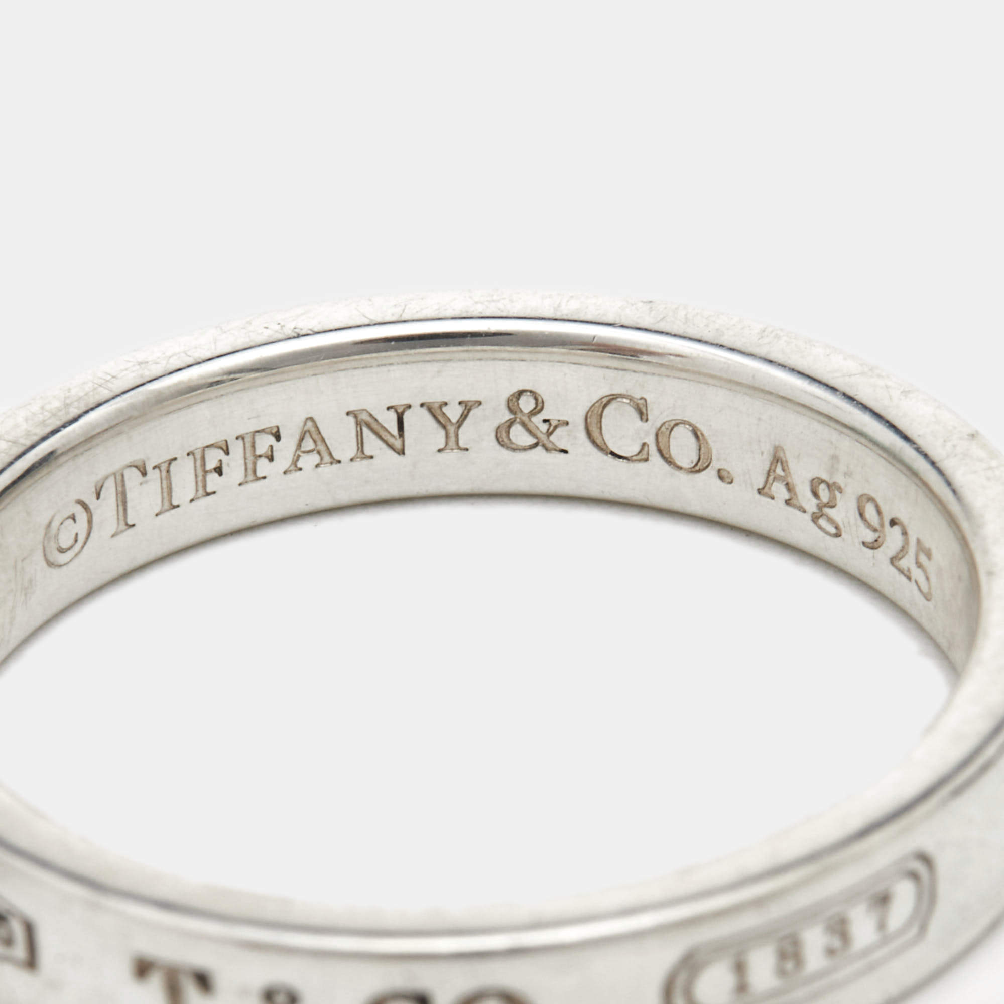 Tiffany & Co. Sterling Silver 1837 Band Ring - Ann's Fabulous Closeouts