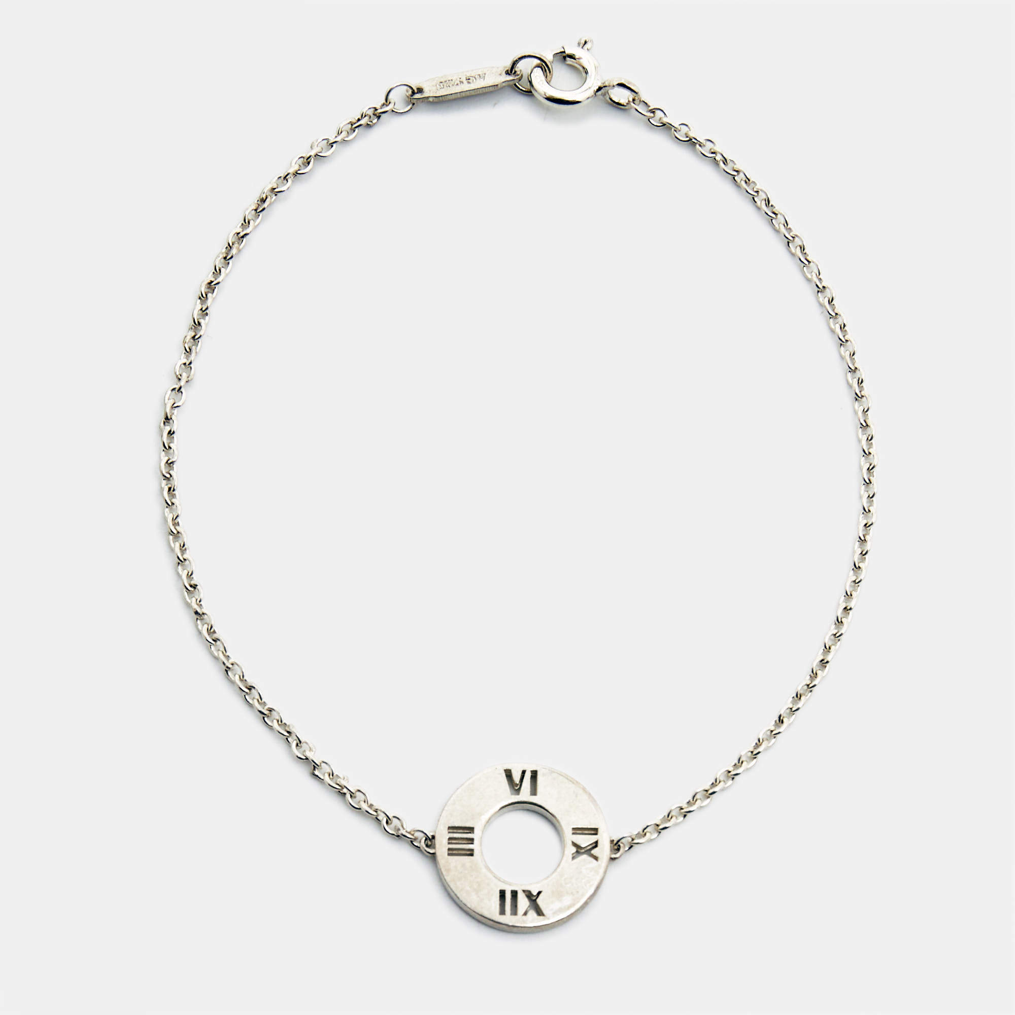 Tiffany & Co. Atlas Pierced Sterling Silver Bracelet