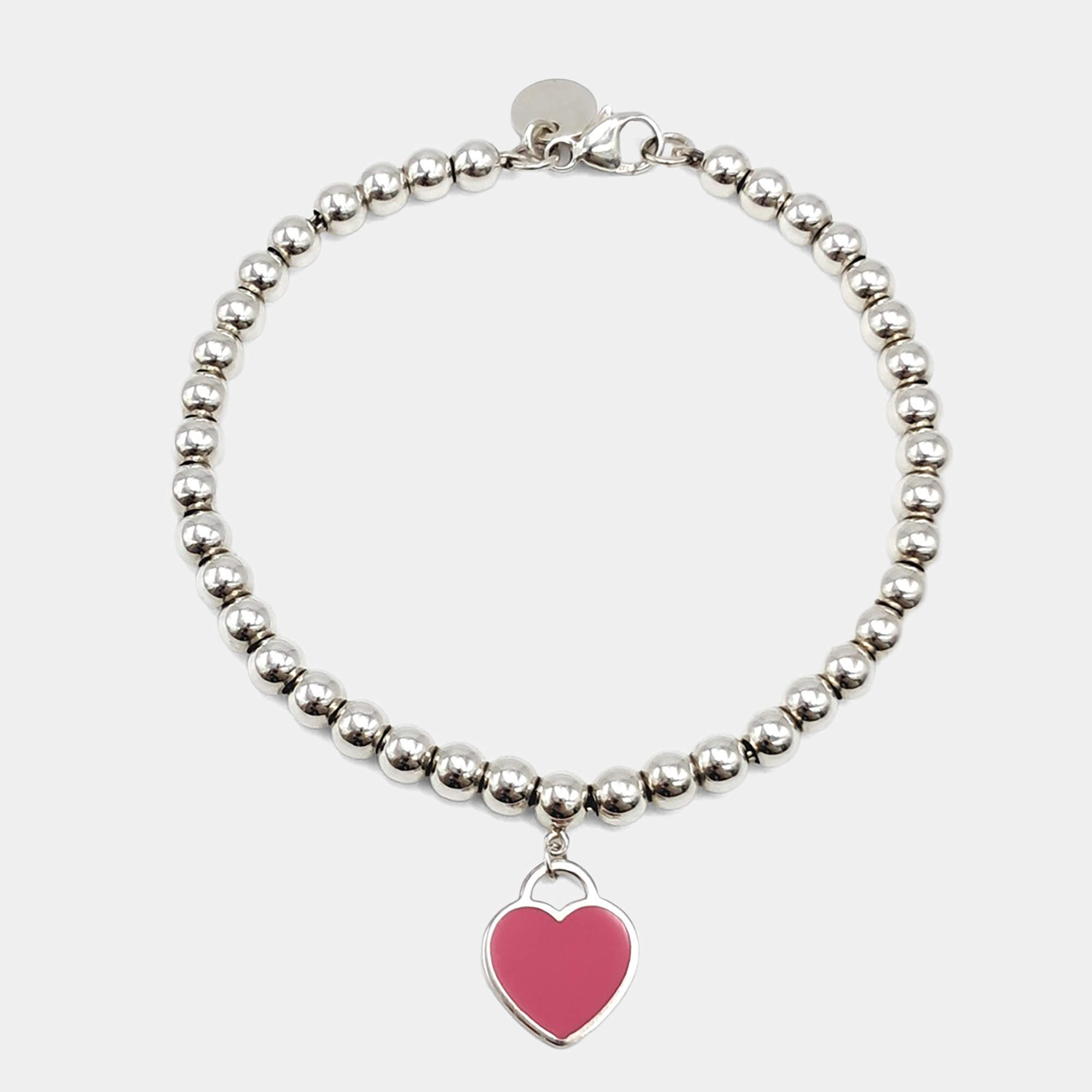 مملوكة مسبقًا سوار تيفاني & كو. فضة "ريترن تو"