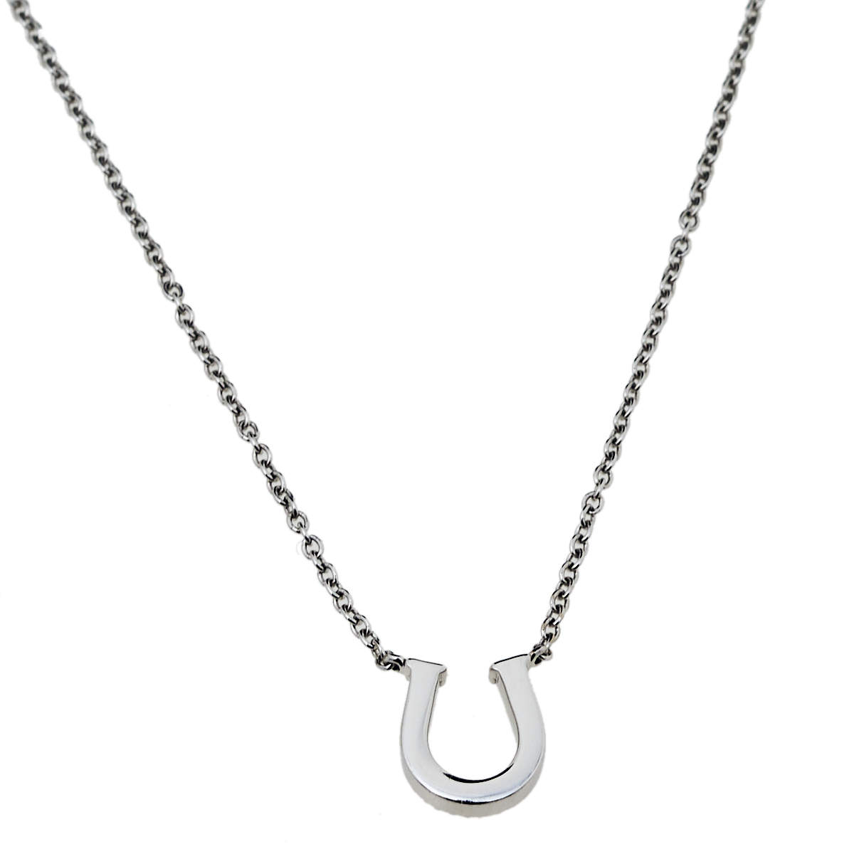 Tiffany & Co Horseshoe necklace Pendant Sterling Silver 16 inch | eBay