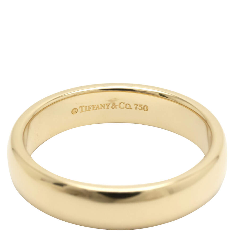 tiffany and co 750 gold ring