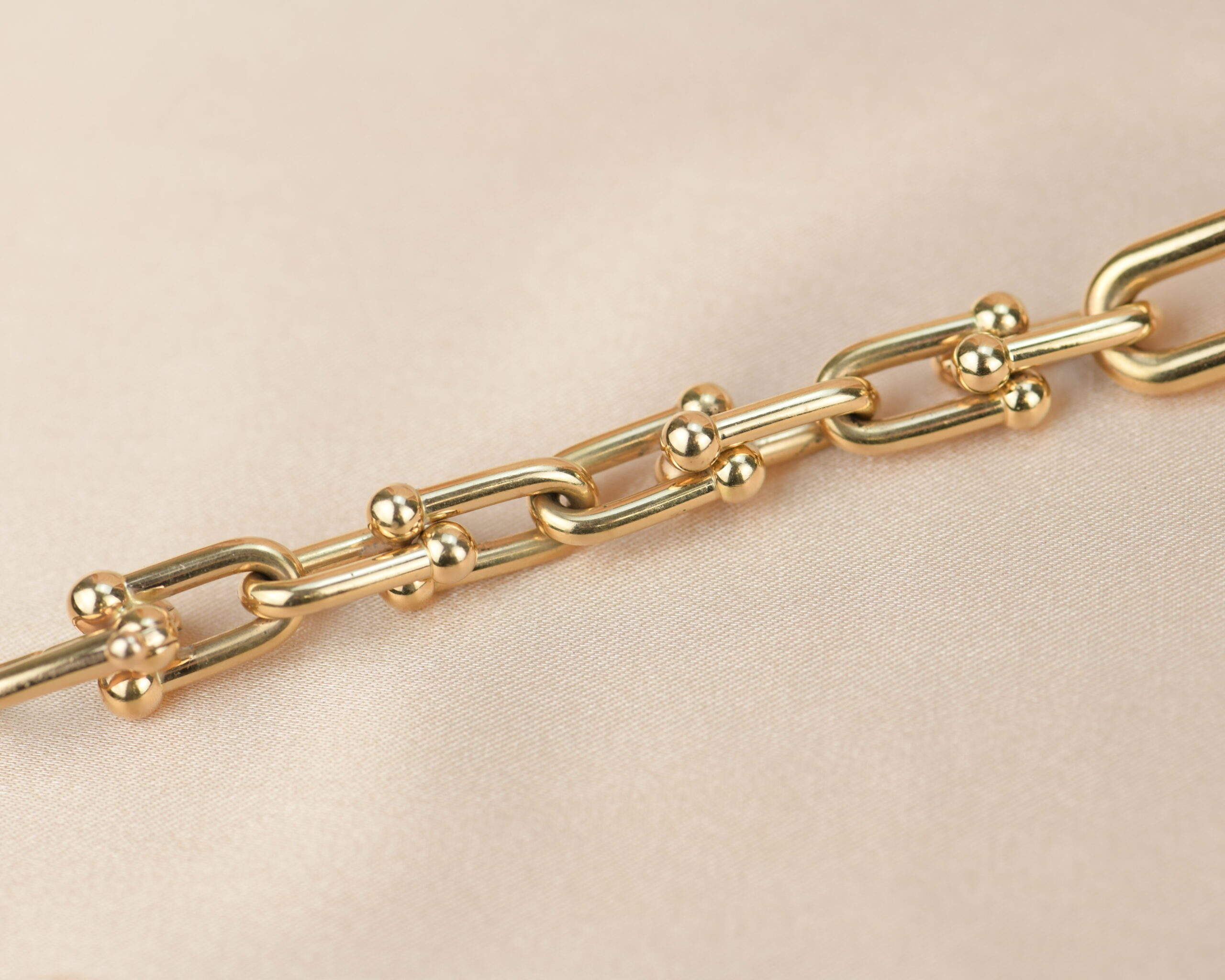 Tiffany & Co. City HardWear Link 18K Gold Bracelet Tiffany & Co.