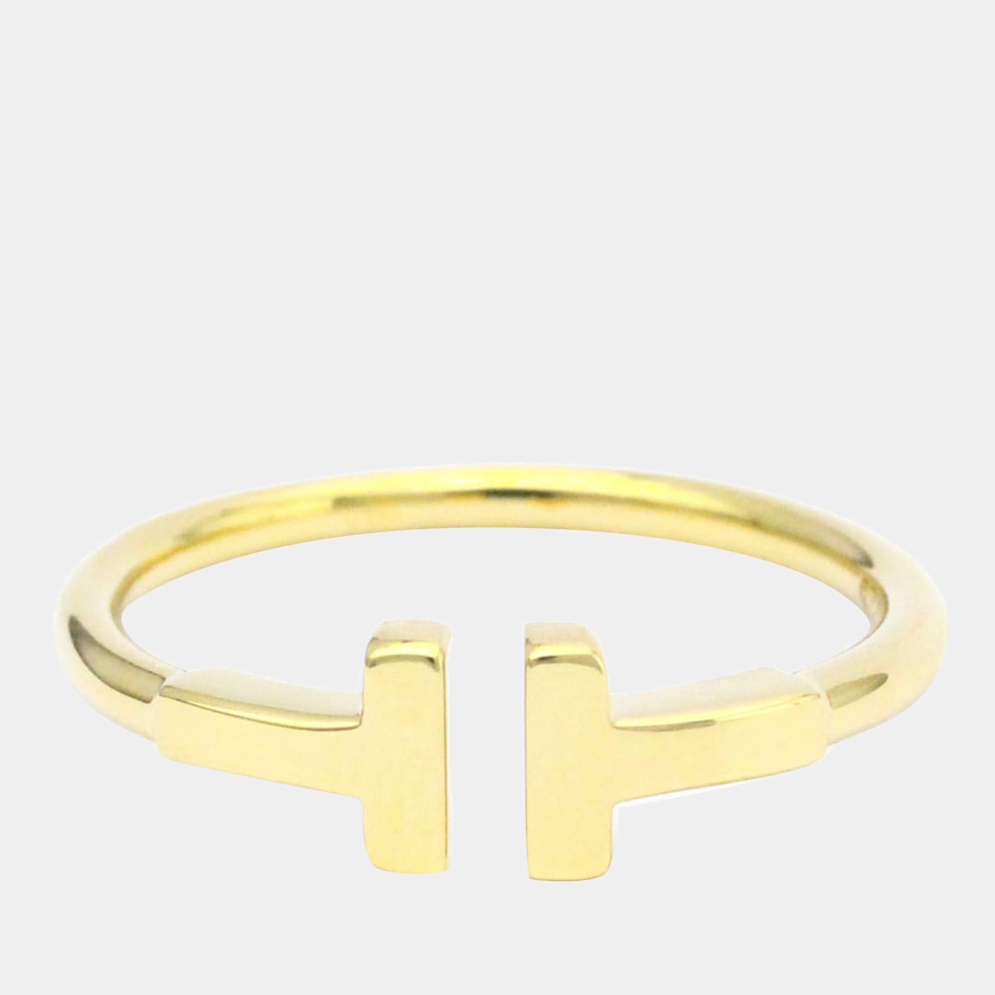 Pre Owned Tiffany & Co. Twire 18K Yellow Gold Ring EU 54.5