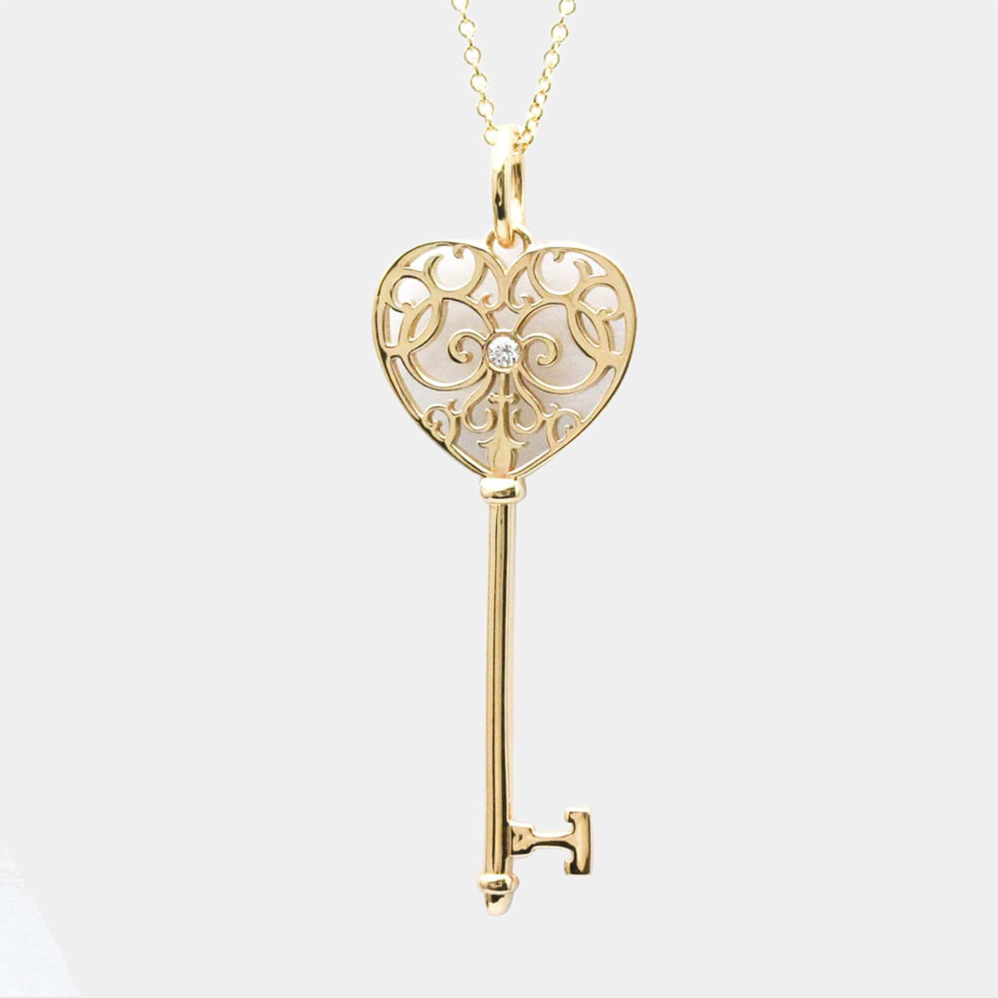 Tiffany enchant hot sale heart pendant