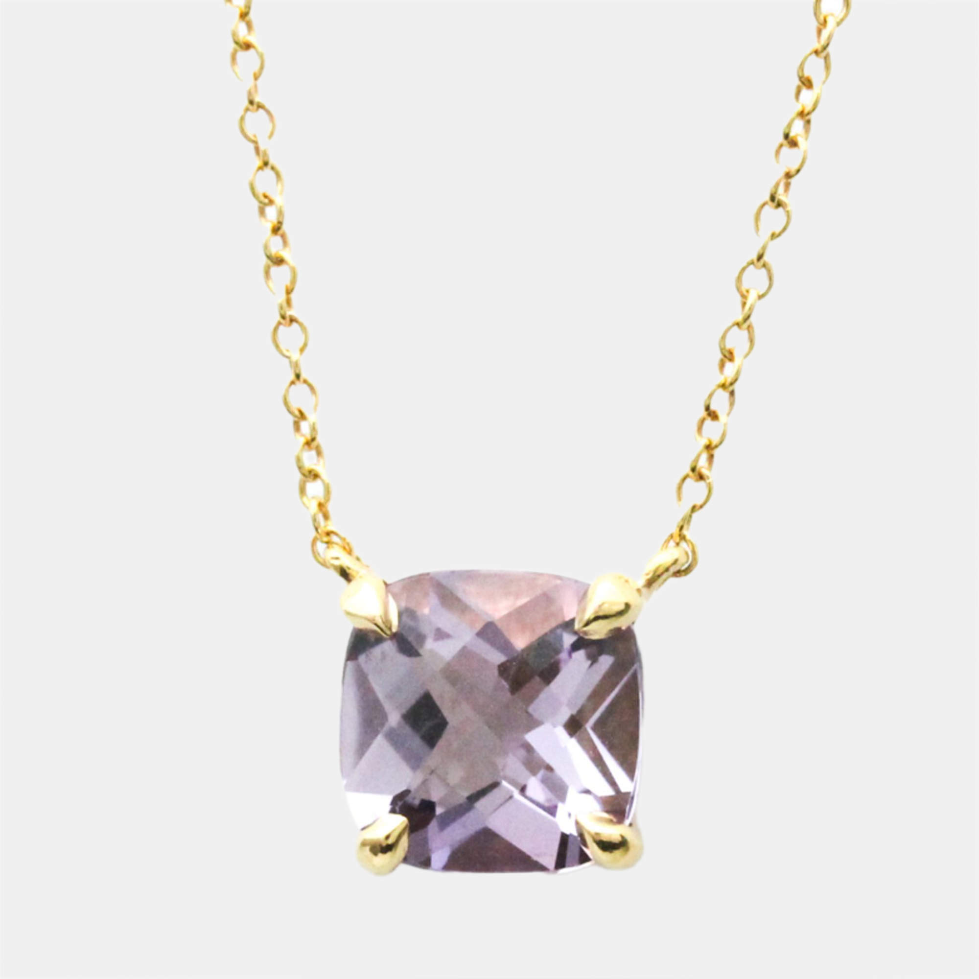 Amethyst on sale necklace tiffany