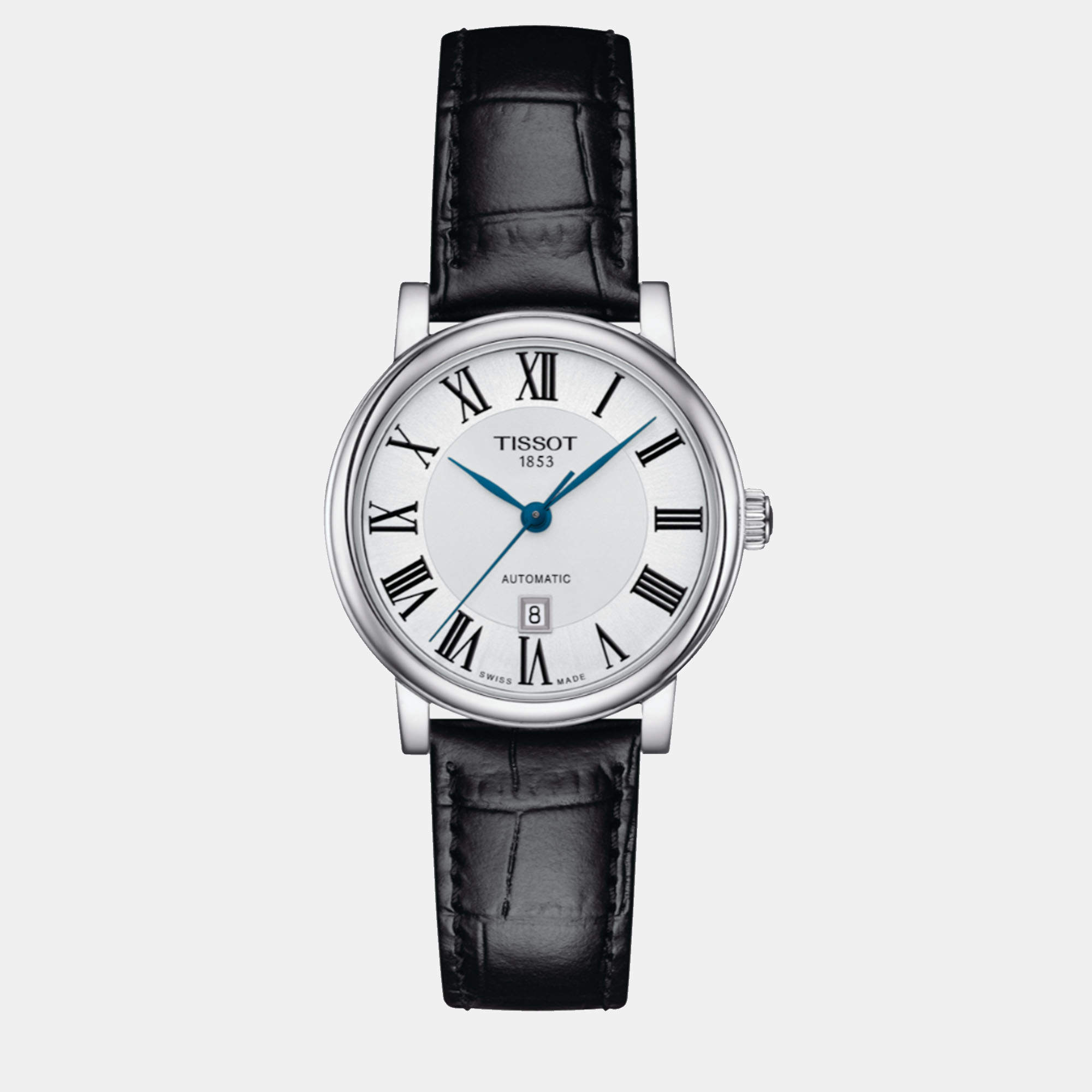 Tissot Black Leather Watch 30 mm