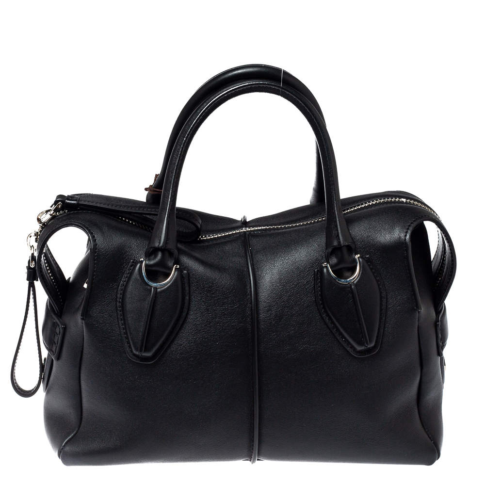 Tod's Black Leather D Styling Bowler Bag Tod's | The Luxury Closet