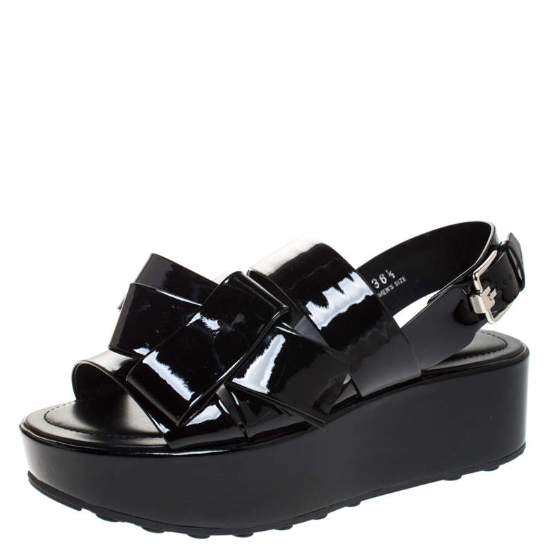 tods platform sandals