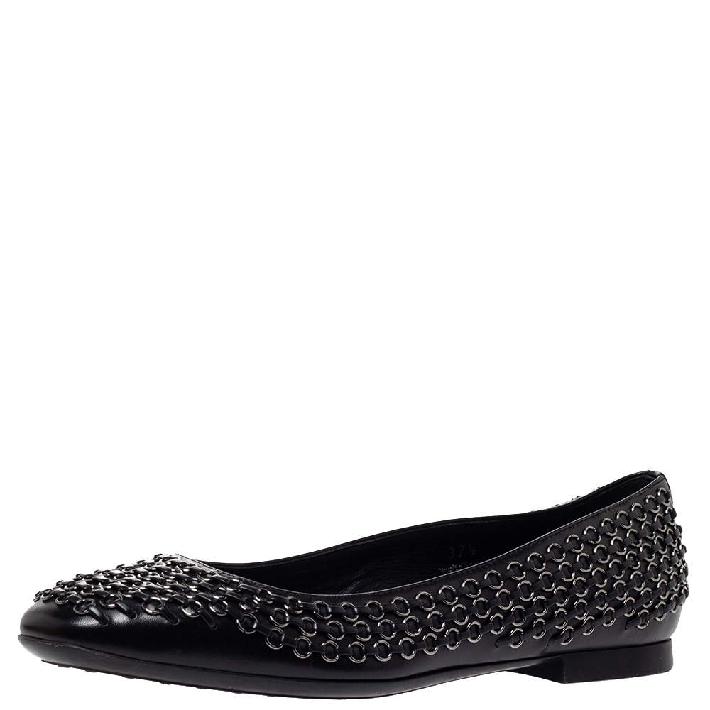 embellished ballet flats