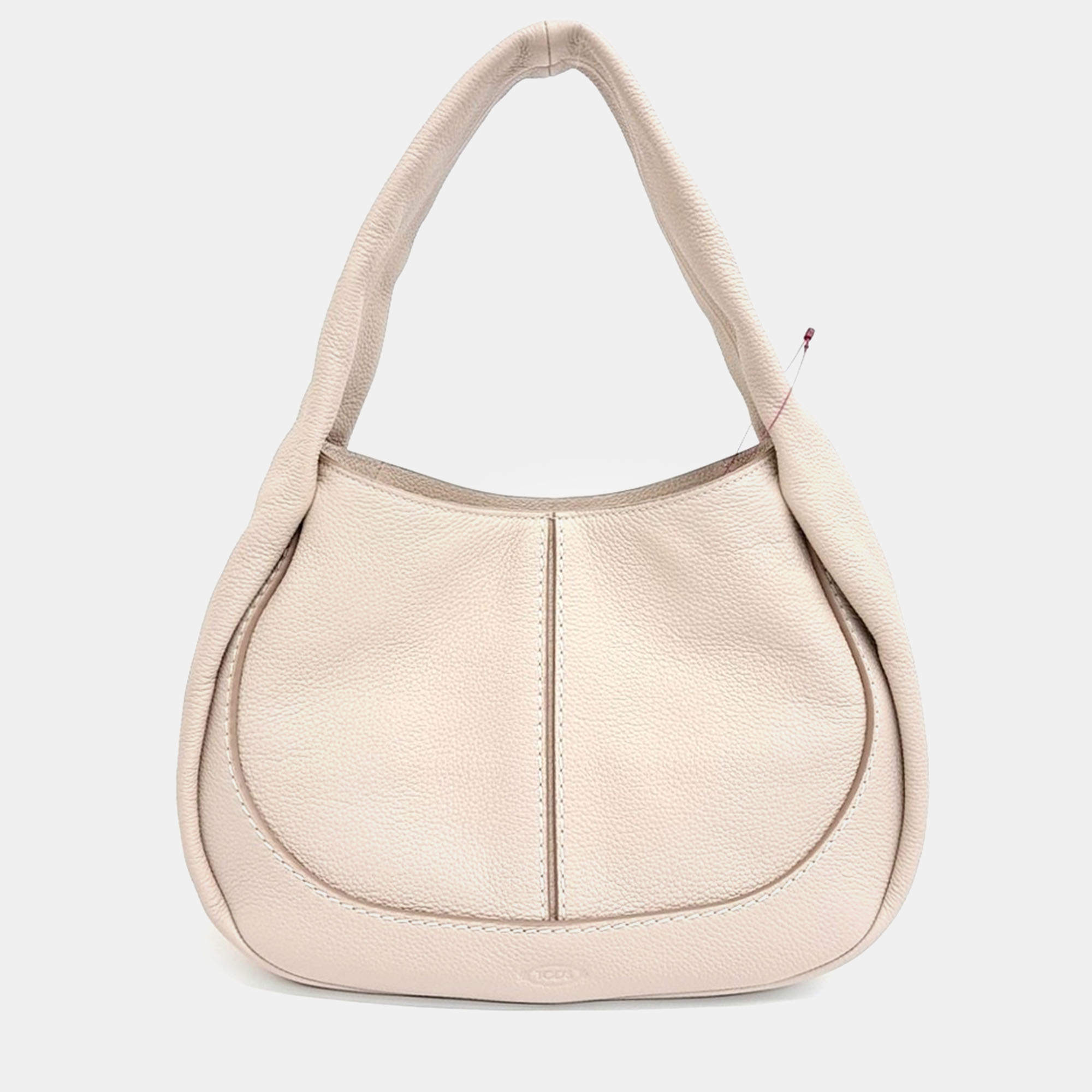 Pre Owned Tod's Beige Leather shoulder bag