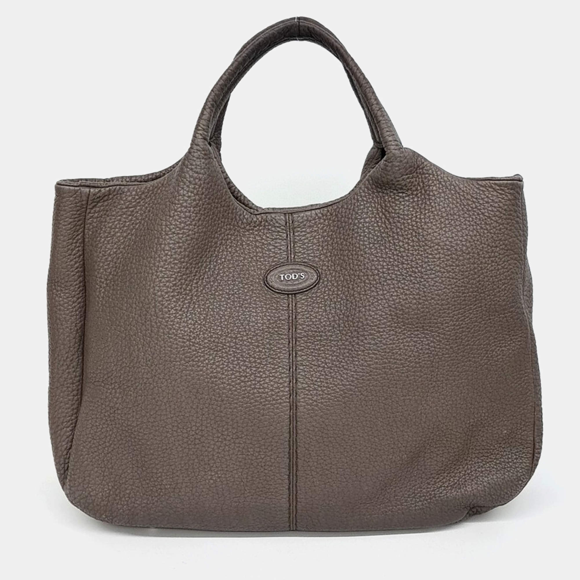 Pre Owned Tod's Brown Leather tote bag