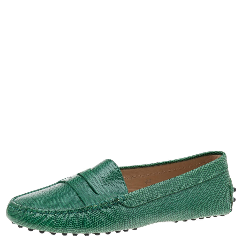 tods gommino green