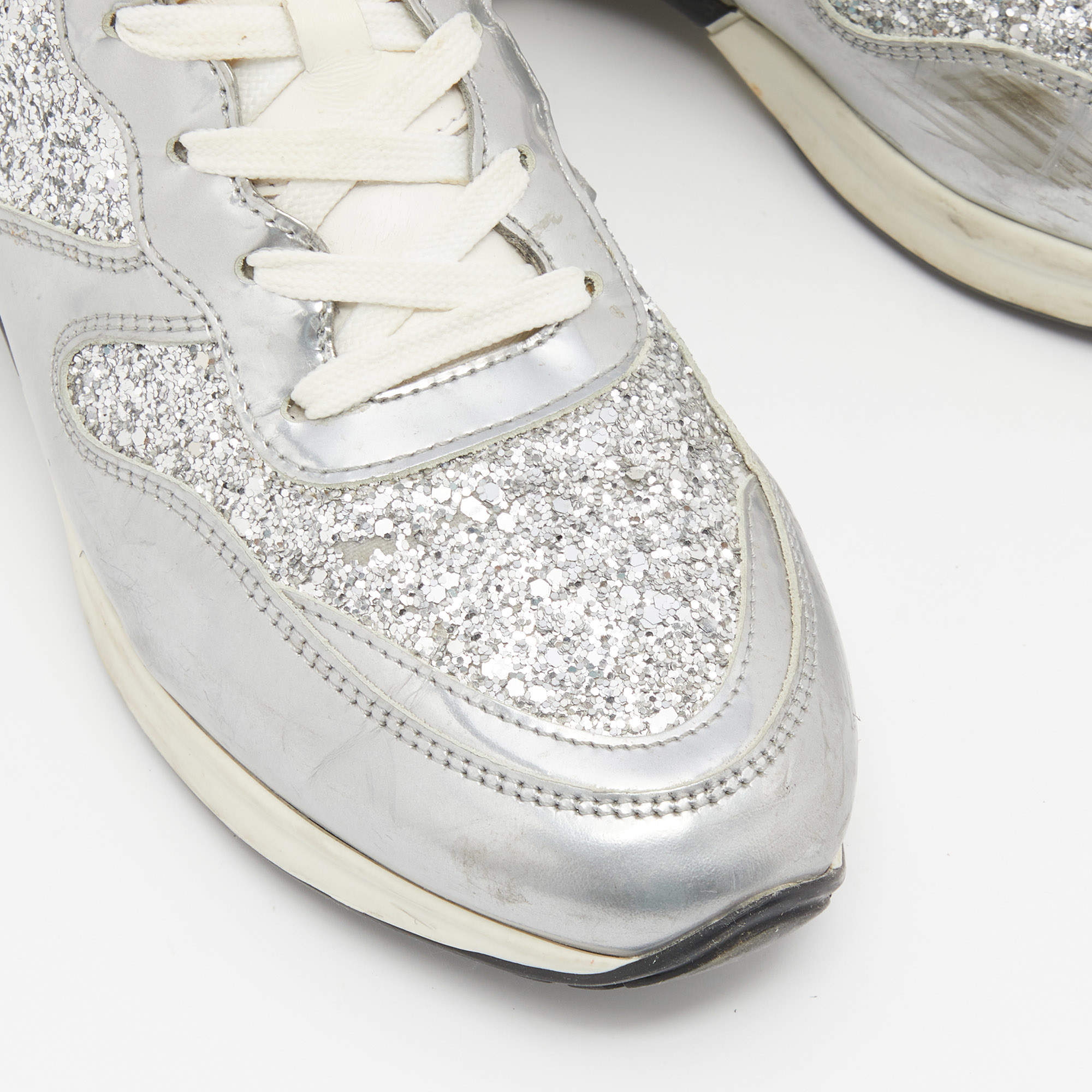 Tods glitter sneakers sale