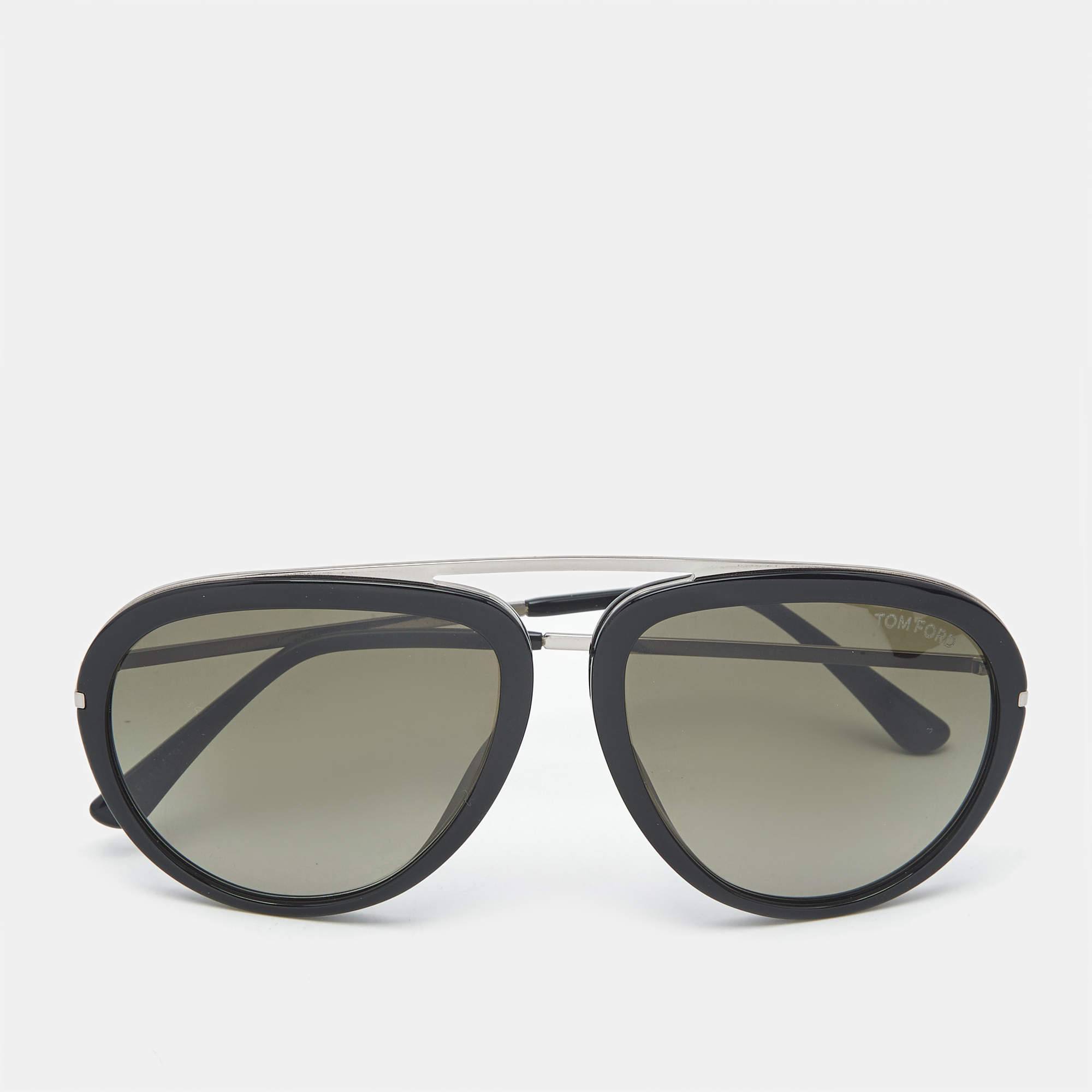 Pre Owned Tom Ford Black Gradient Ford TF452 Stacy Sunglasses