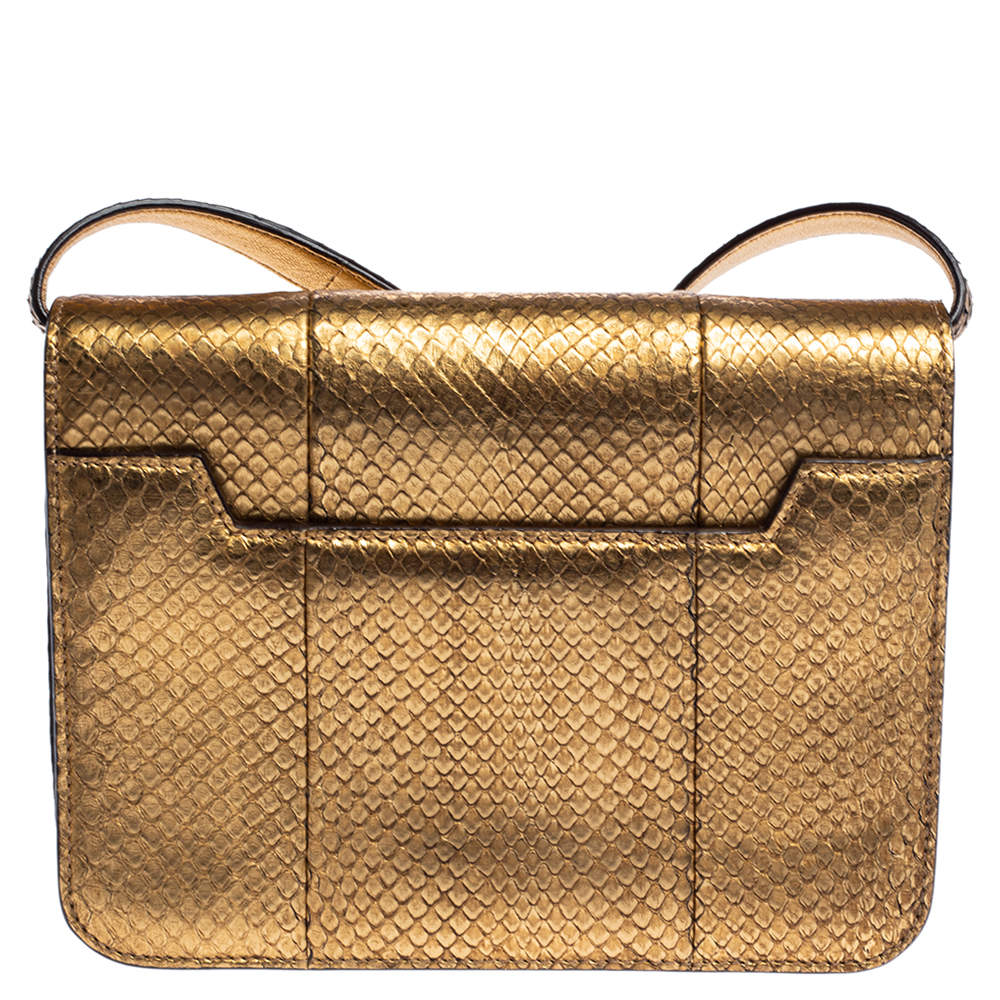 TOM FORD LIGHT BROWN EXOTIC LEATHER SMALL NATALIA SHOULDER BAG - My Luxury  Bargain South Africa