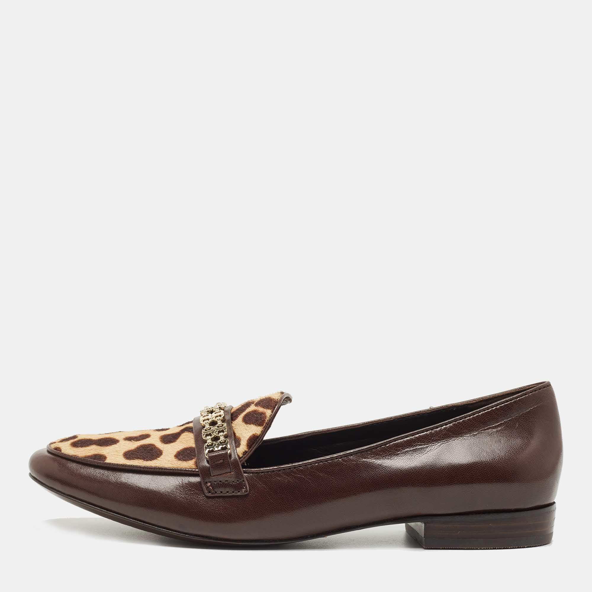 Tory burch discount gemini loafer