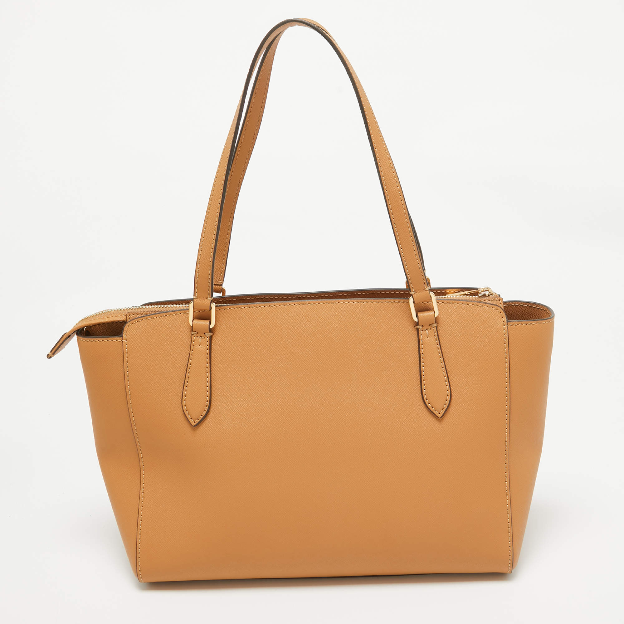 Tory Burch Tan Leather Emerson Tote