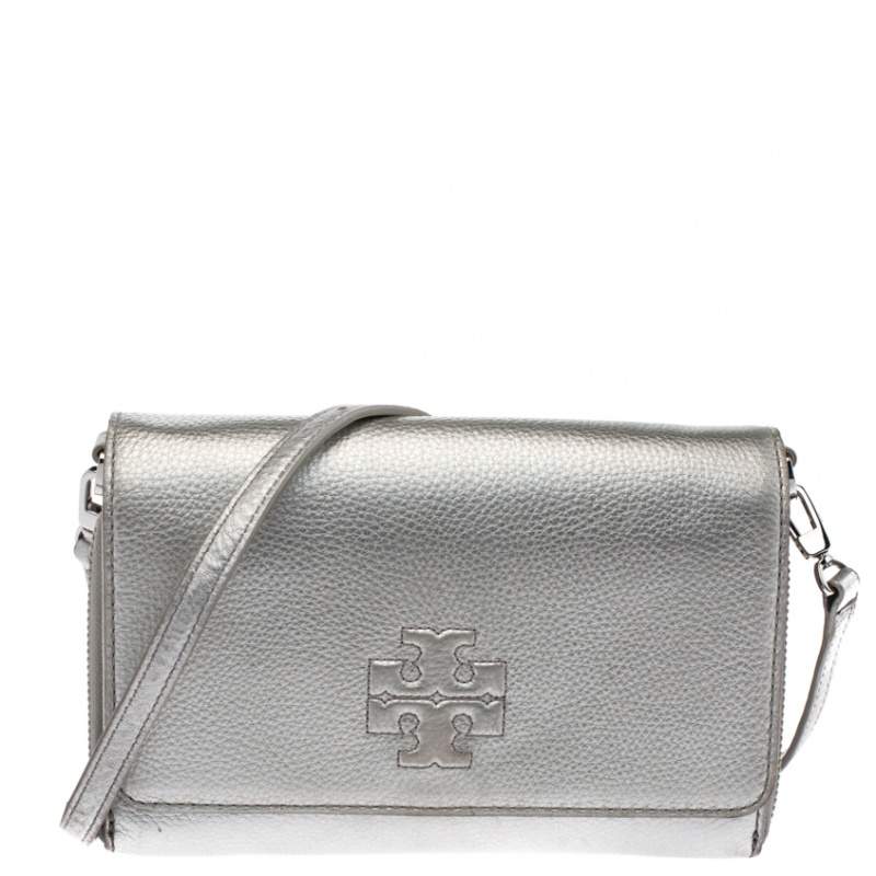 Tory burch best sale silver purse