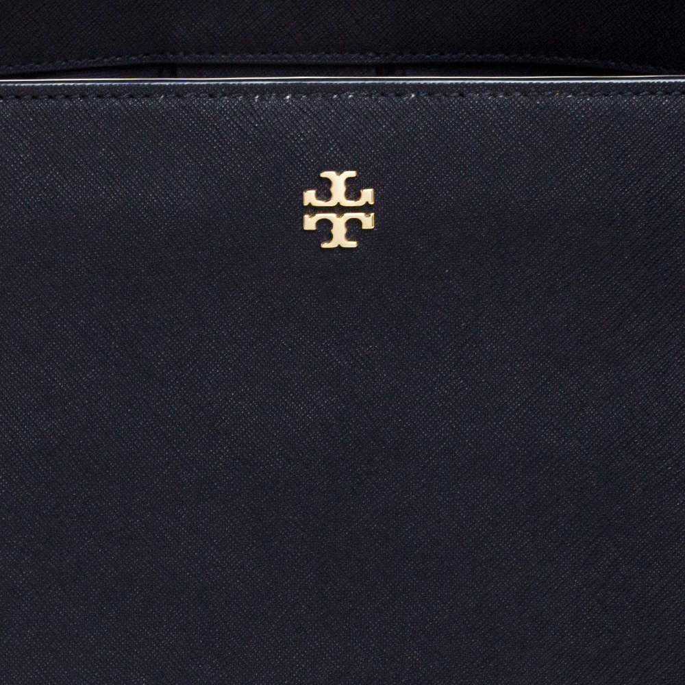 6428 TORY BURCH York Buckle Tote TORY NAVY