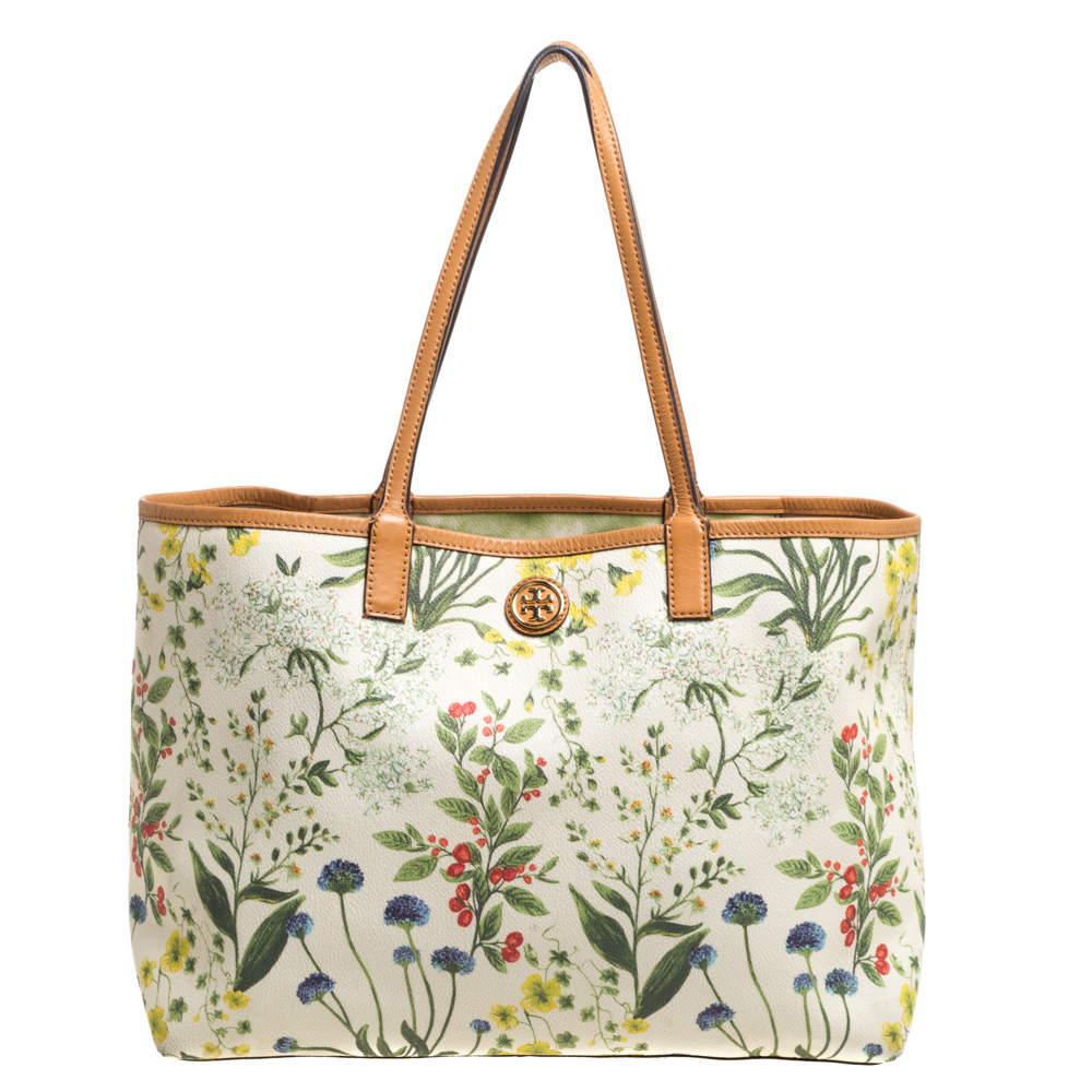 Tory Burch Floral Tote Bags