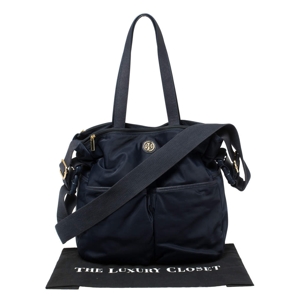 Tory burch nylon online diaper bag