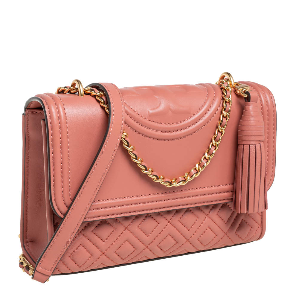 Tory burch peach online bag