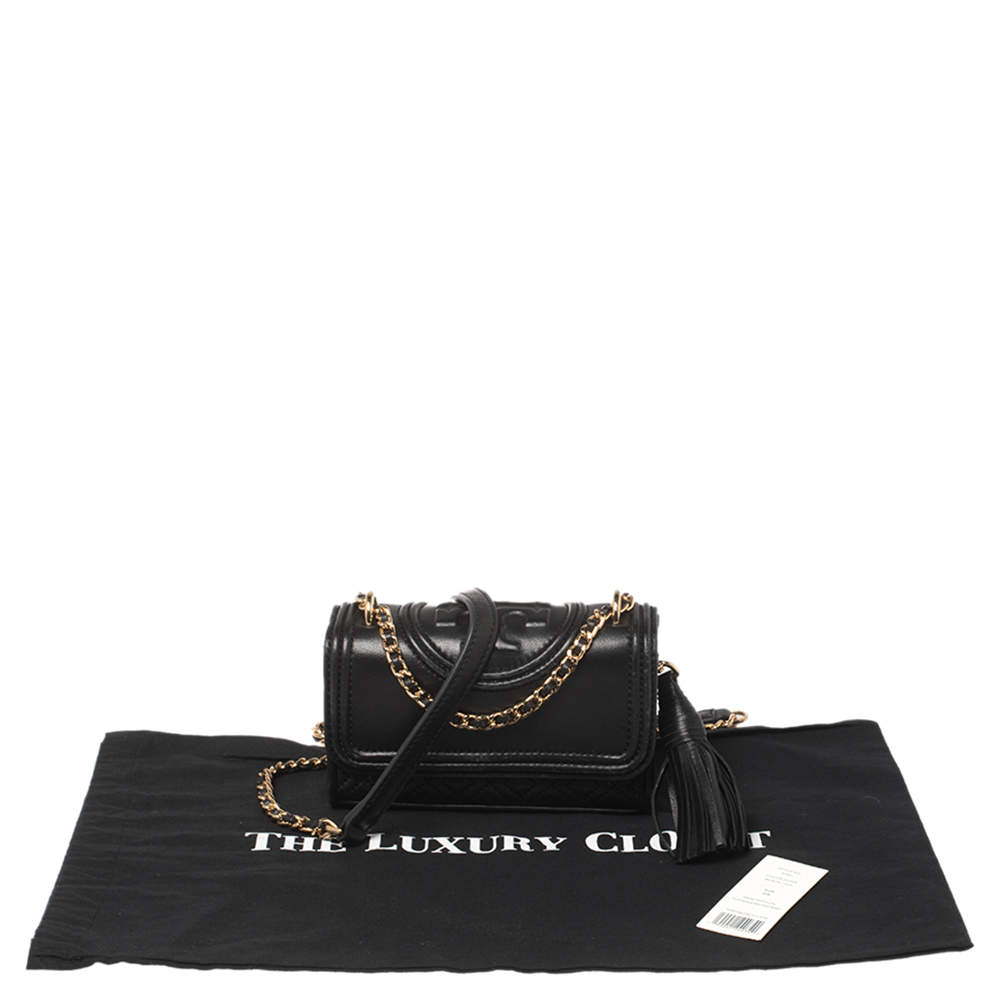 Cross body bags Tory Burch - Fleming black camera bag - 54275001