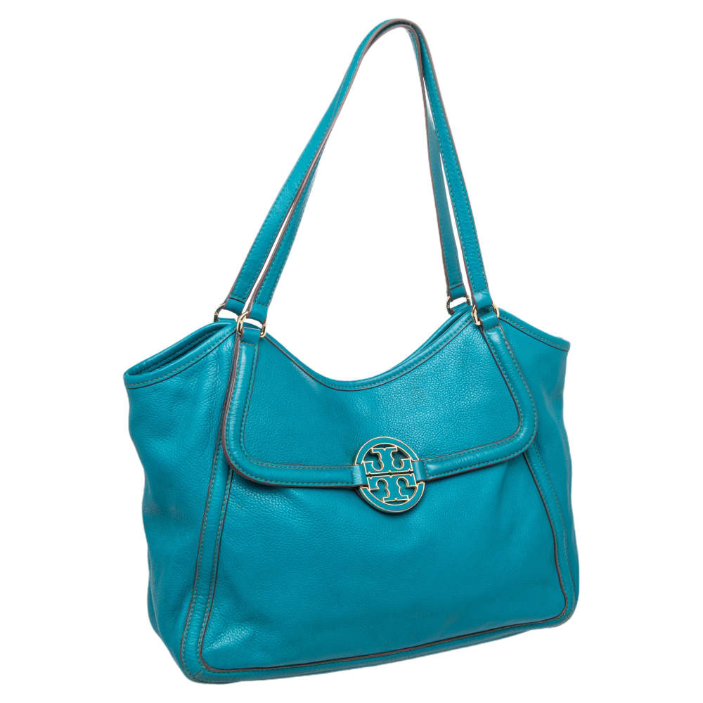 Tory burch hot sale blue tote