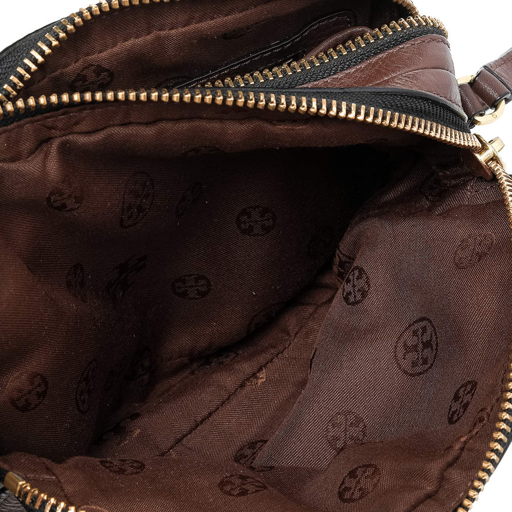 Tory Burch Double Zip Robinson Camera Bag w/ Tags - Black Crossbody Bags,  Handbags - WTO267090